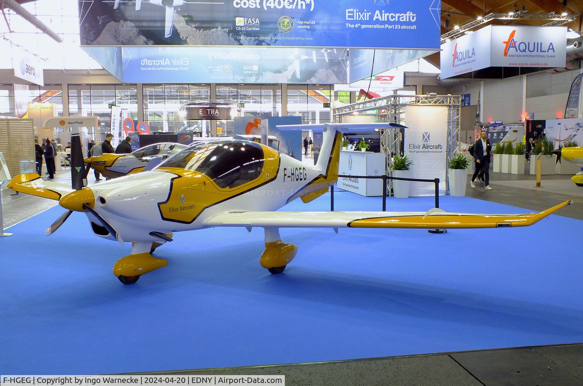 F-HGEG, Elixir Aircraft Elixir C/N 10, Elixir Aircraft Elixir at the AERO 2024, Friedrichshafen
