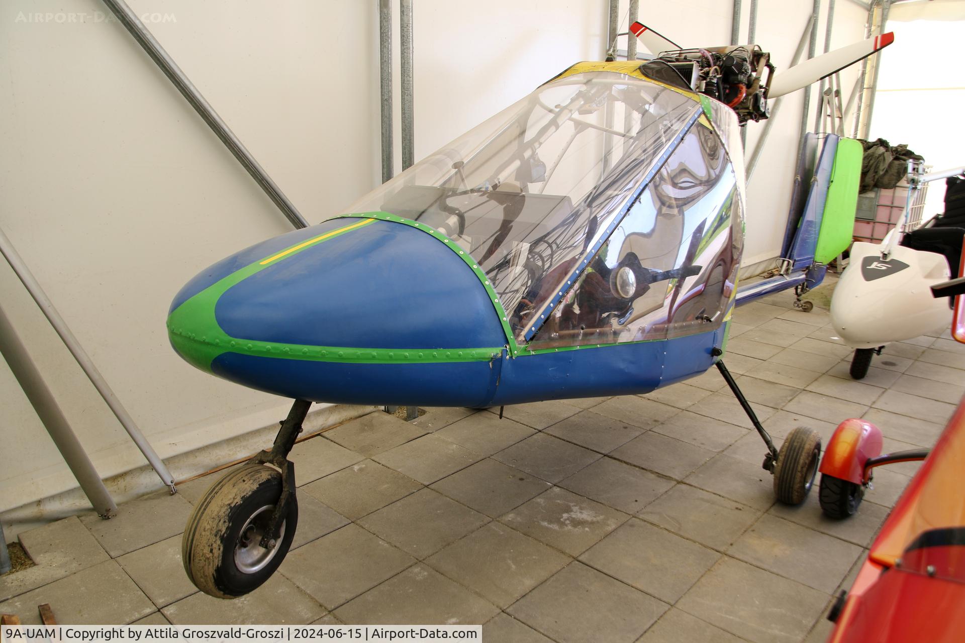 9A-UAM, 2001 Rans S-12 Airaile C/N 0192168, Becsehely, Mura Airport, Hungary