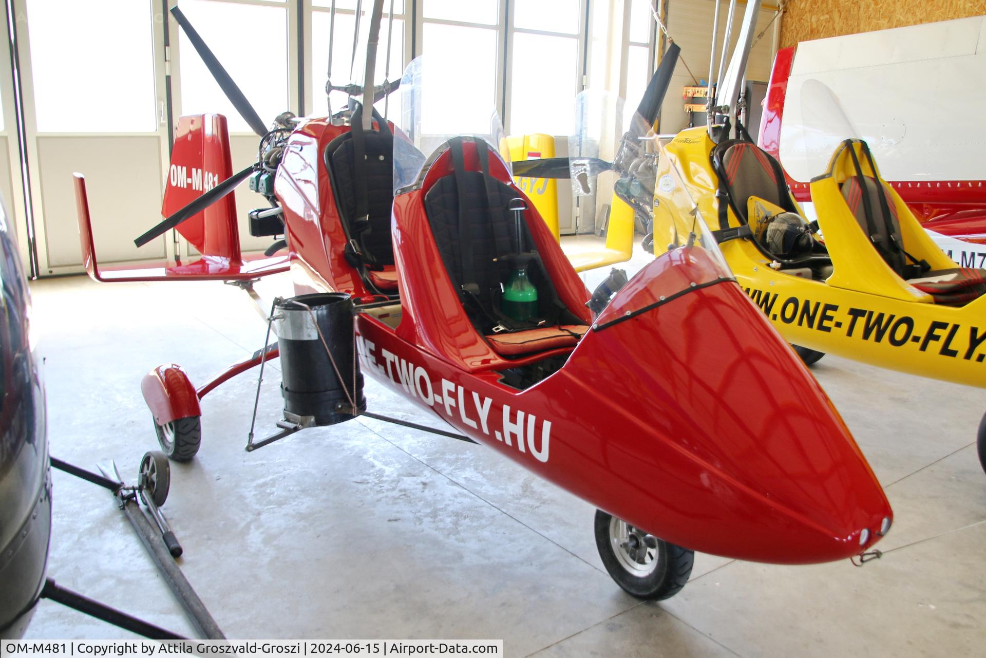 OM-M481, AutoGyro MTOsport C/N 05G26, Becsehely, Mura Airport, Hungary