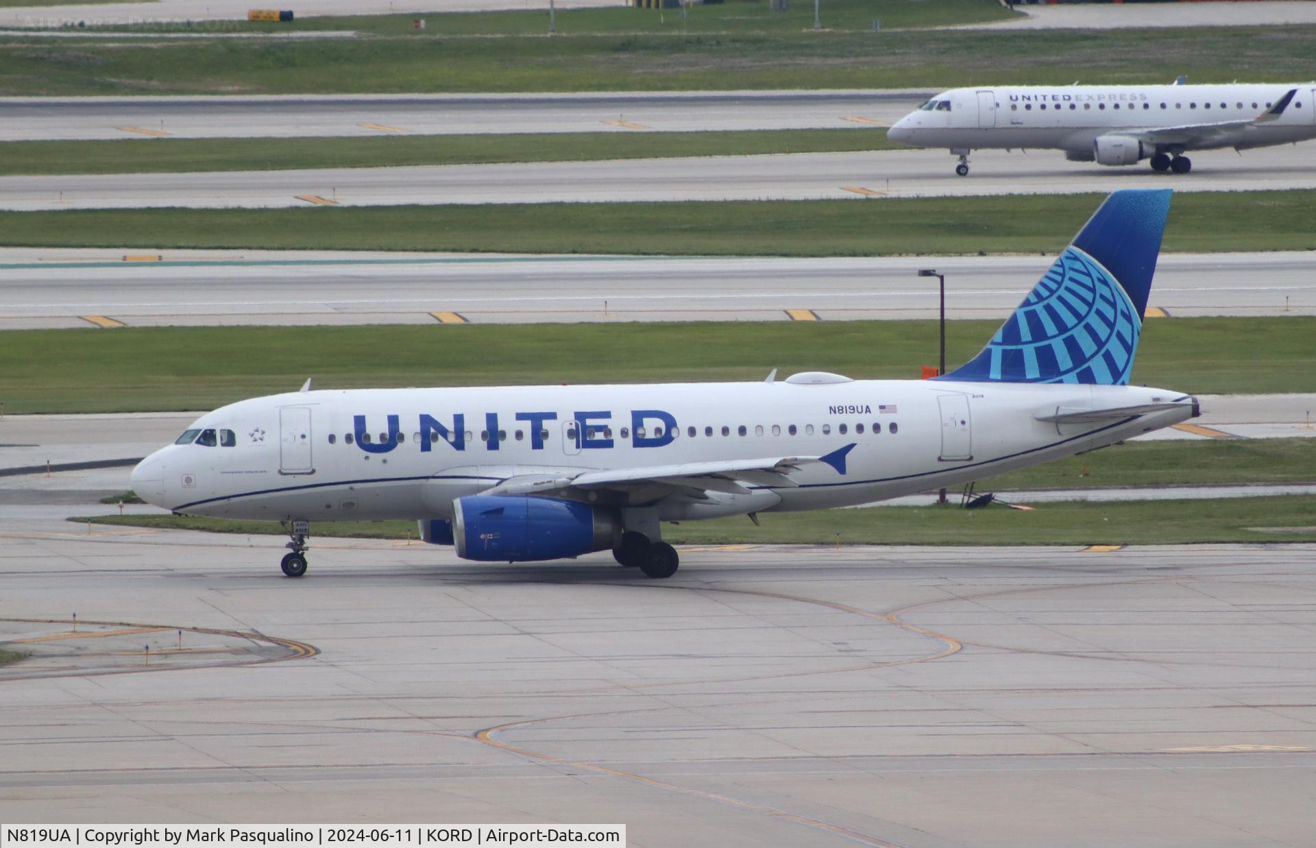 N819UA, 1998 Airbus A319-131 C/N 893, Airbus A319-131