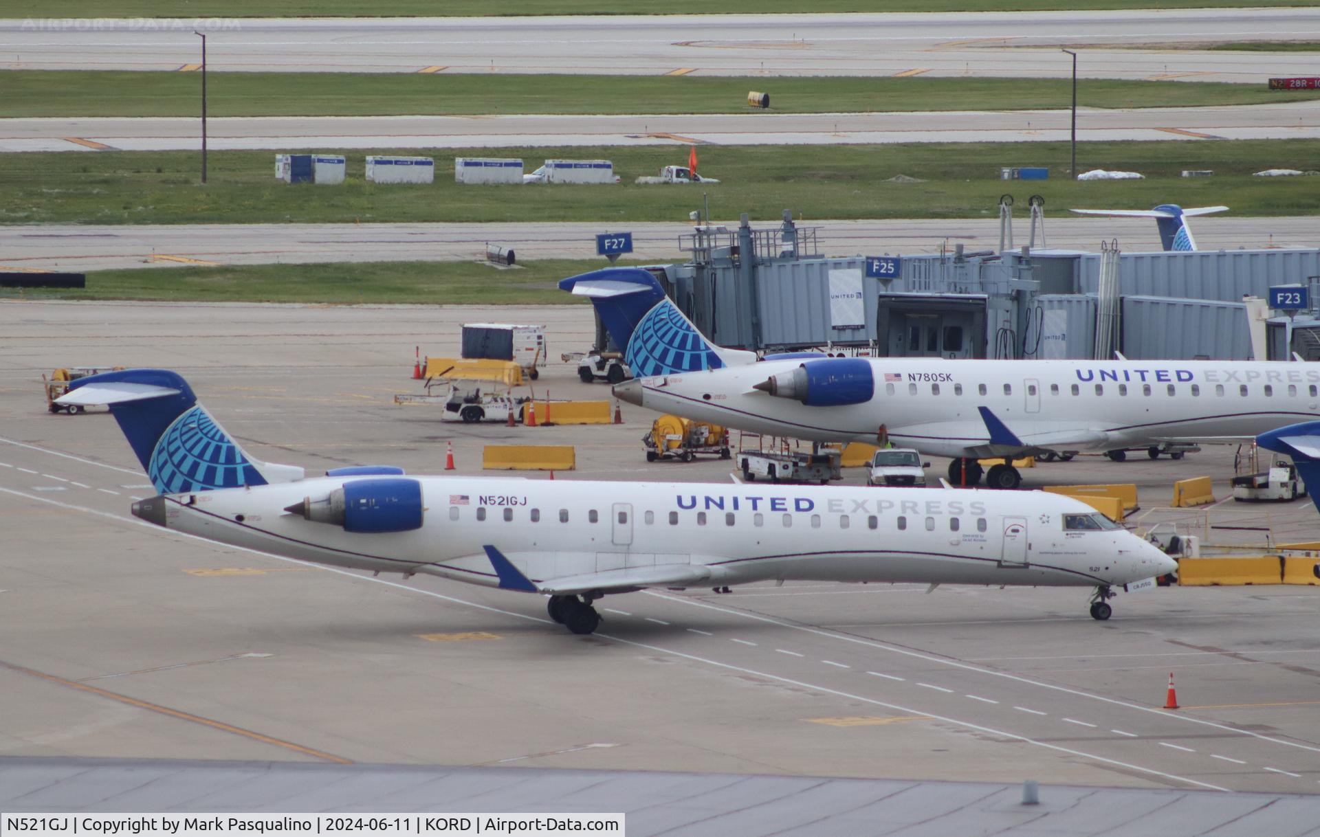 N521GJ, Bombardier CRJ-702ER NG (CL-600-2C10) Regional Jet C/N 10282, CL-600-2C10