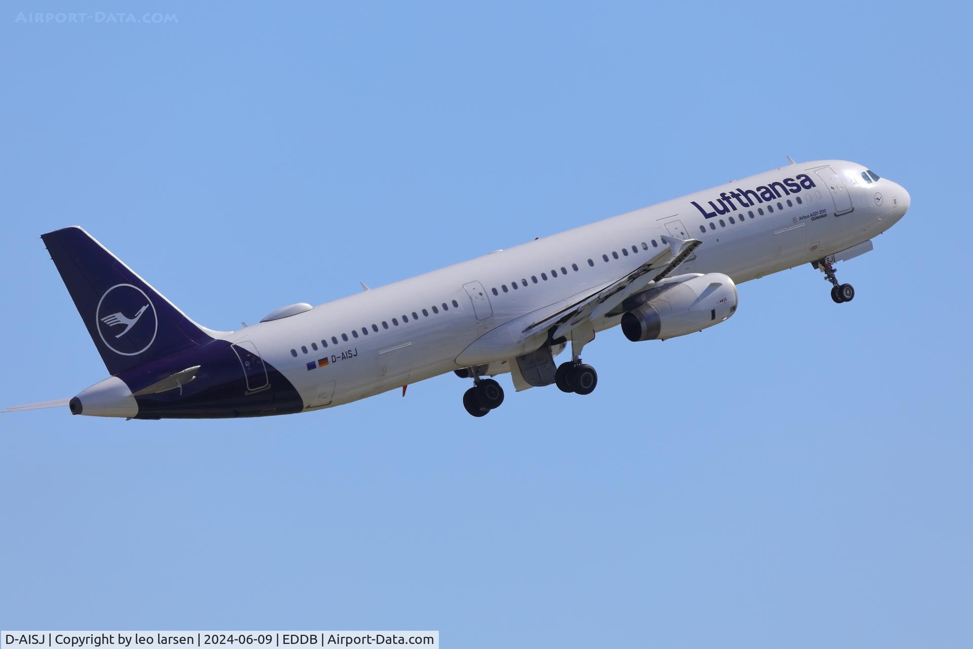 D-AISJ, 2008 Airbus A321-231 C/N 3360, Berlin 9.6.2024