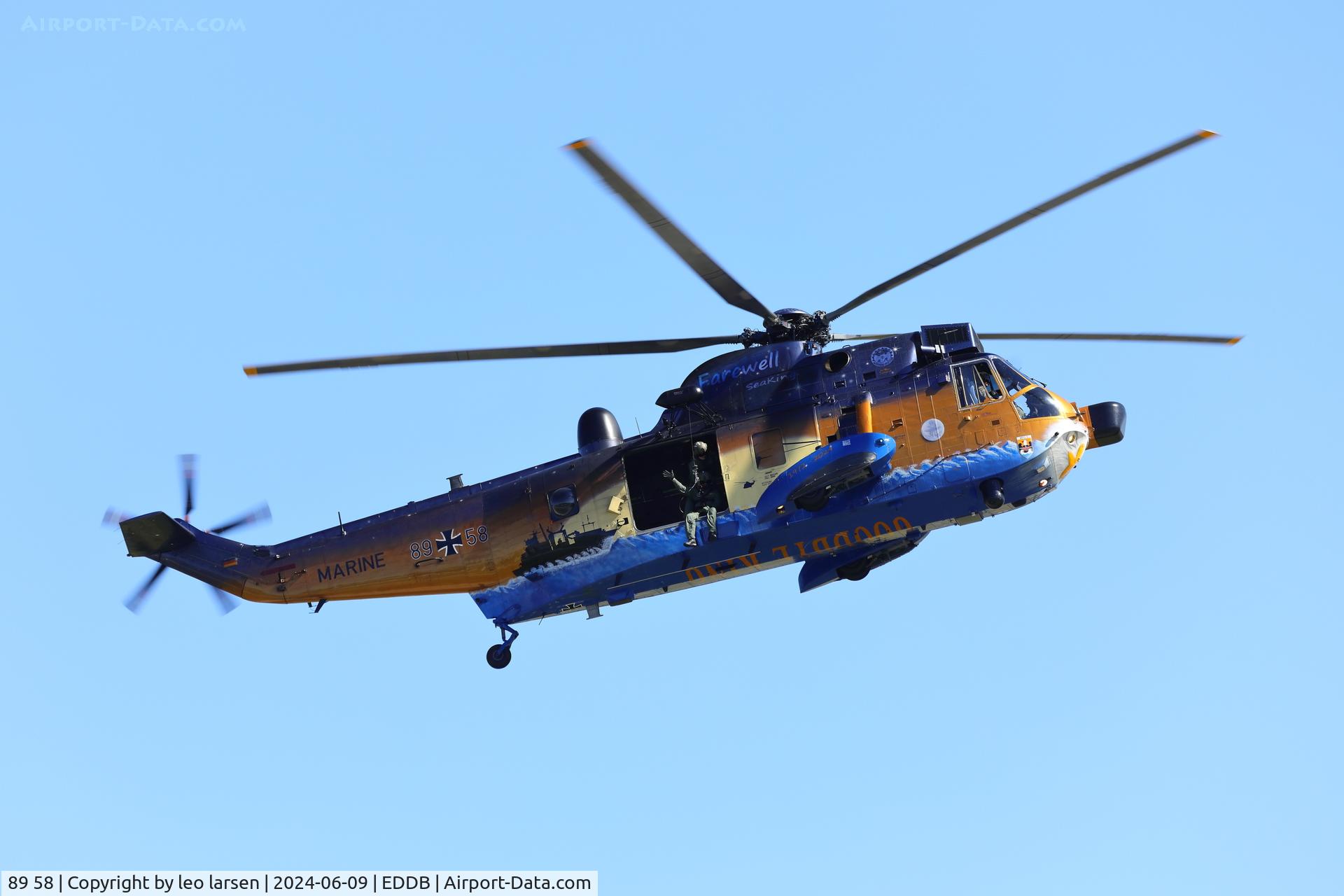 89 58, Westland Sea King Mk.41 C/N WA762/89, Berlin ILA 9.6.2024
