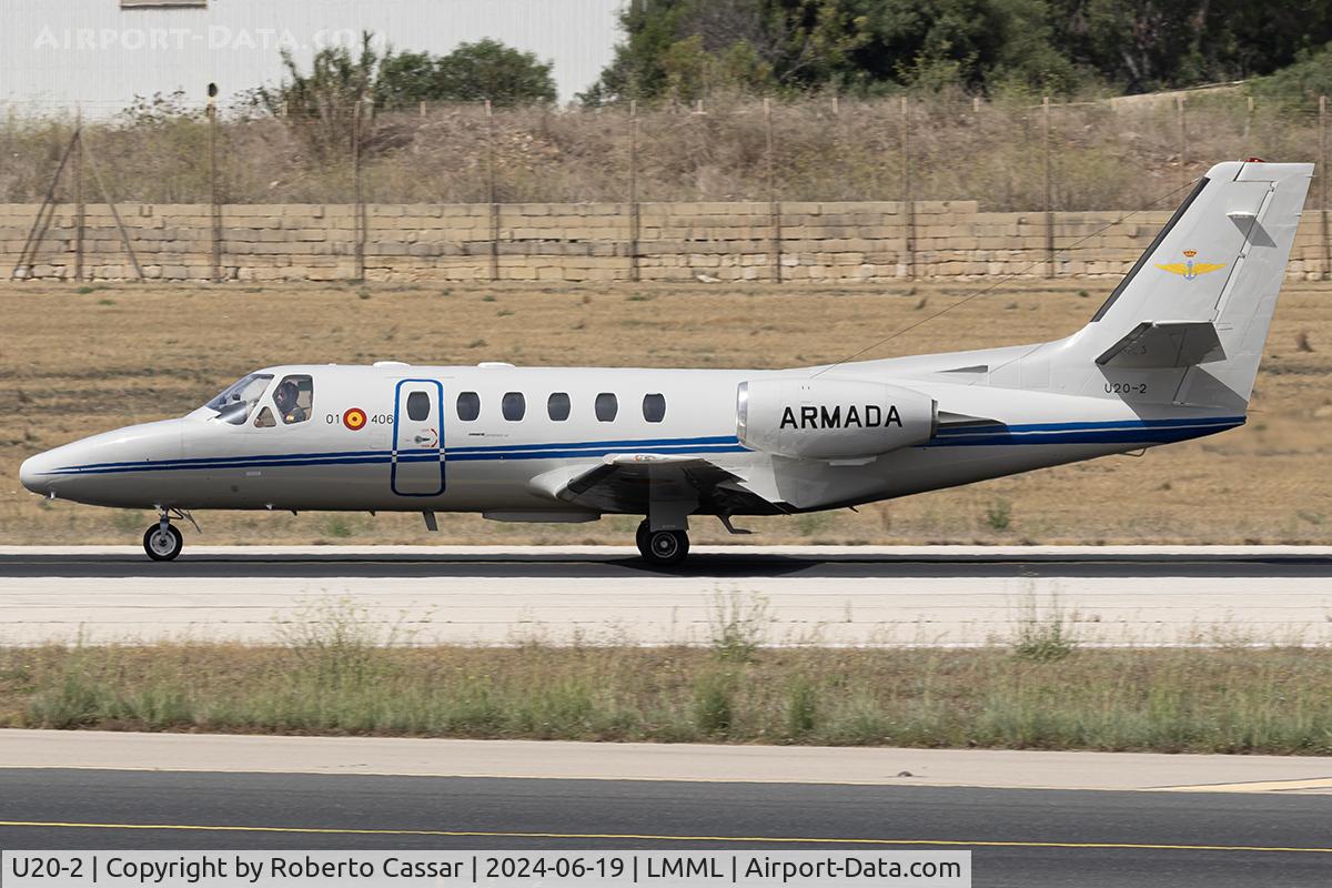 U20-2, 1982 Cessna 550 Citation Bravo C/N 550-0446, Runway 31