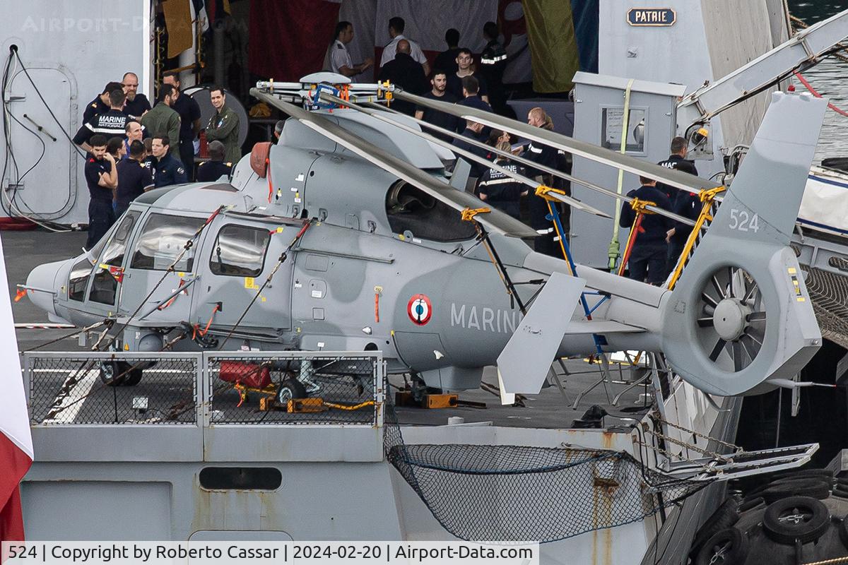 524, Eurocopter AS-565SA Panther C/N 6524, Grand Harbour