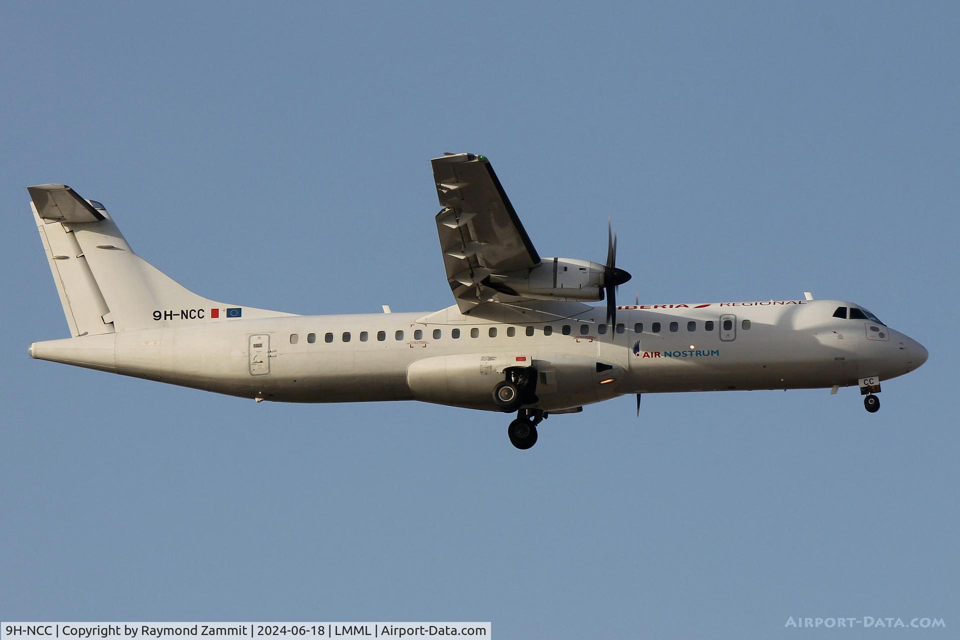 9H-NCC, 2012 ATR 72-600 C/N 1040, ATR-72 9H-NCC Iberia