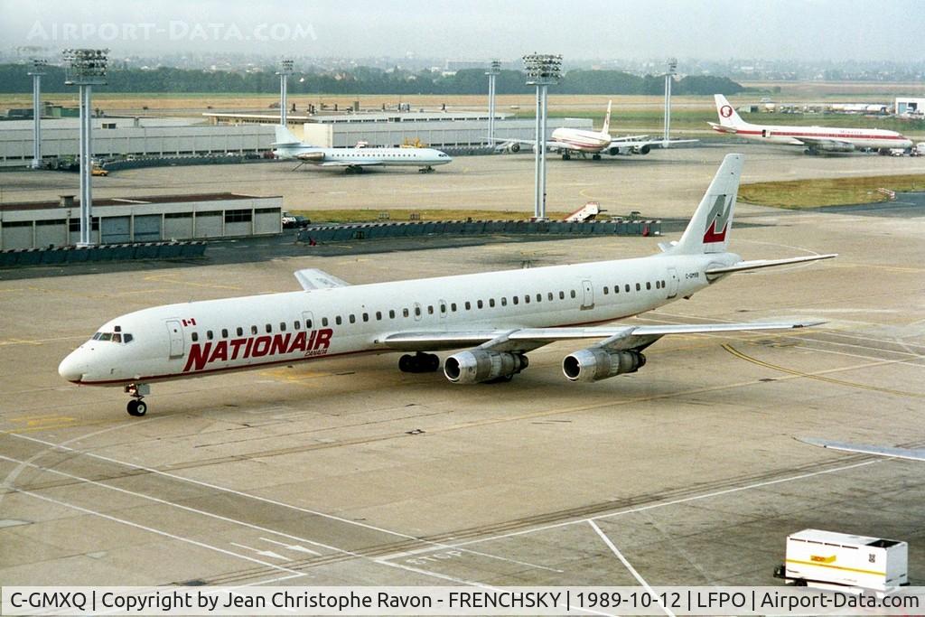 C-GMXQ, 1968 Douglas DC-8-61 C/N 45982, Nationair Canada