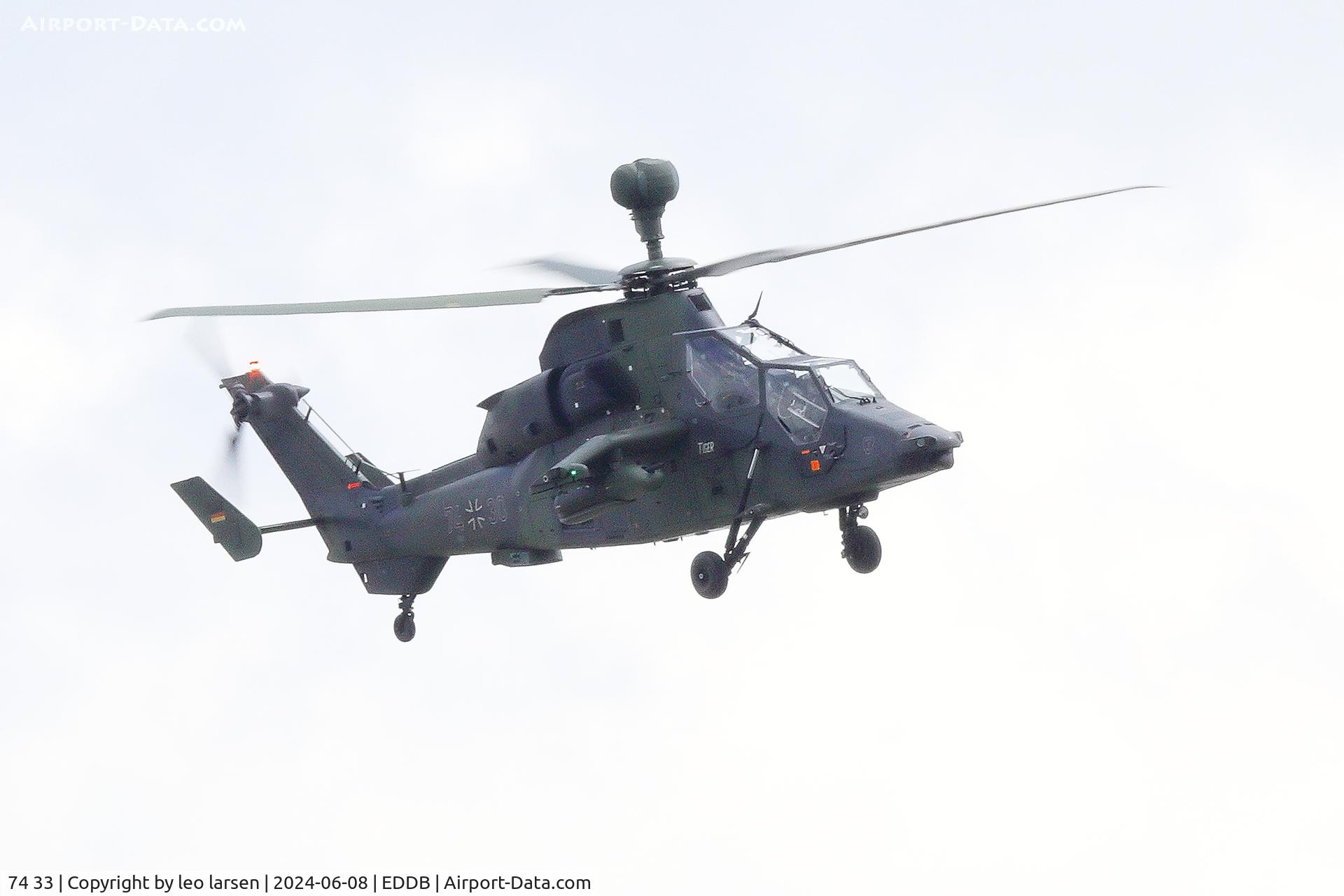 74 33, Eurocopter EC.665 Tiger UHT C/N 1033, Berlin IKA 8.6.2024
