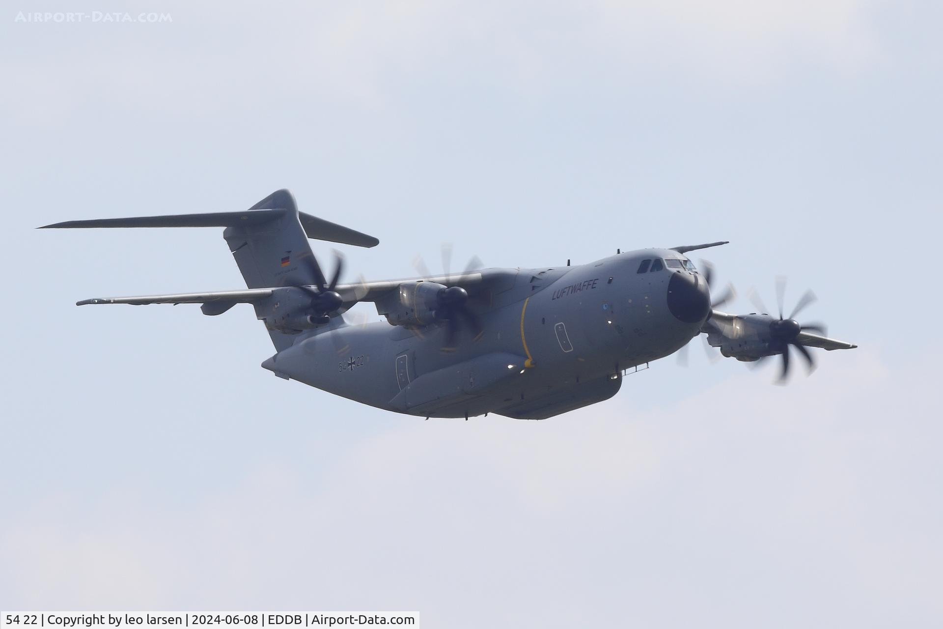 54 22, 2018 Airbus A400M-180 Atlas C/N 081, Berlin ILA 8.6.2024