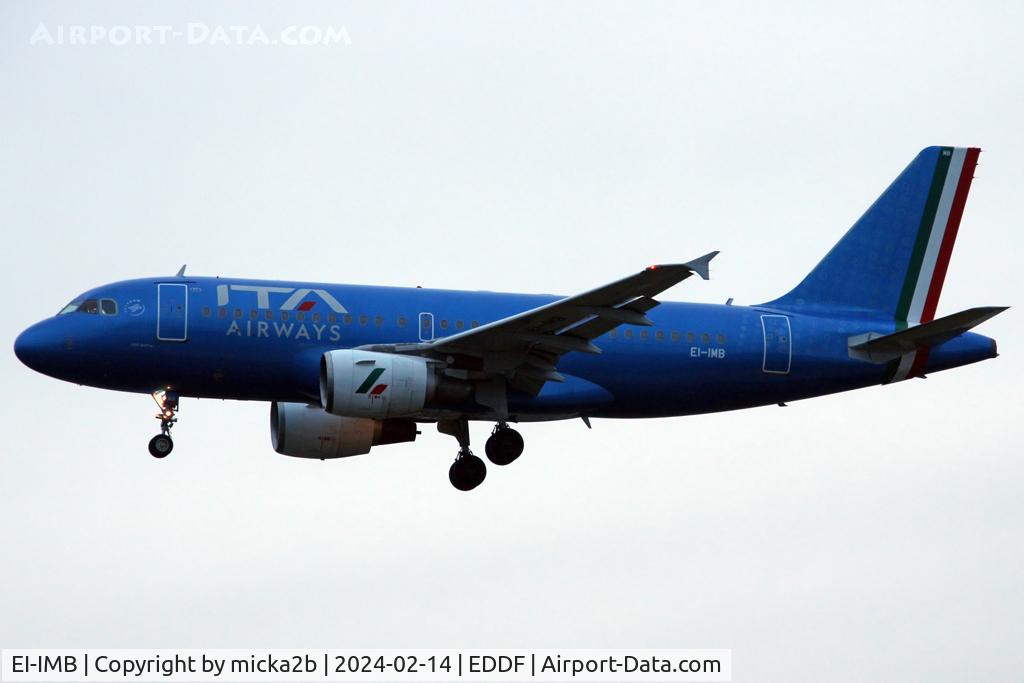 EI-IMB, 2003 Airbus A319-112 C/N 2033, Landing