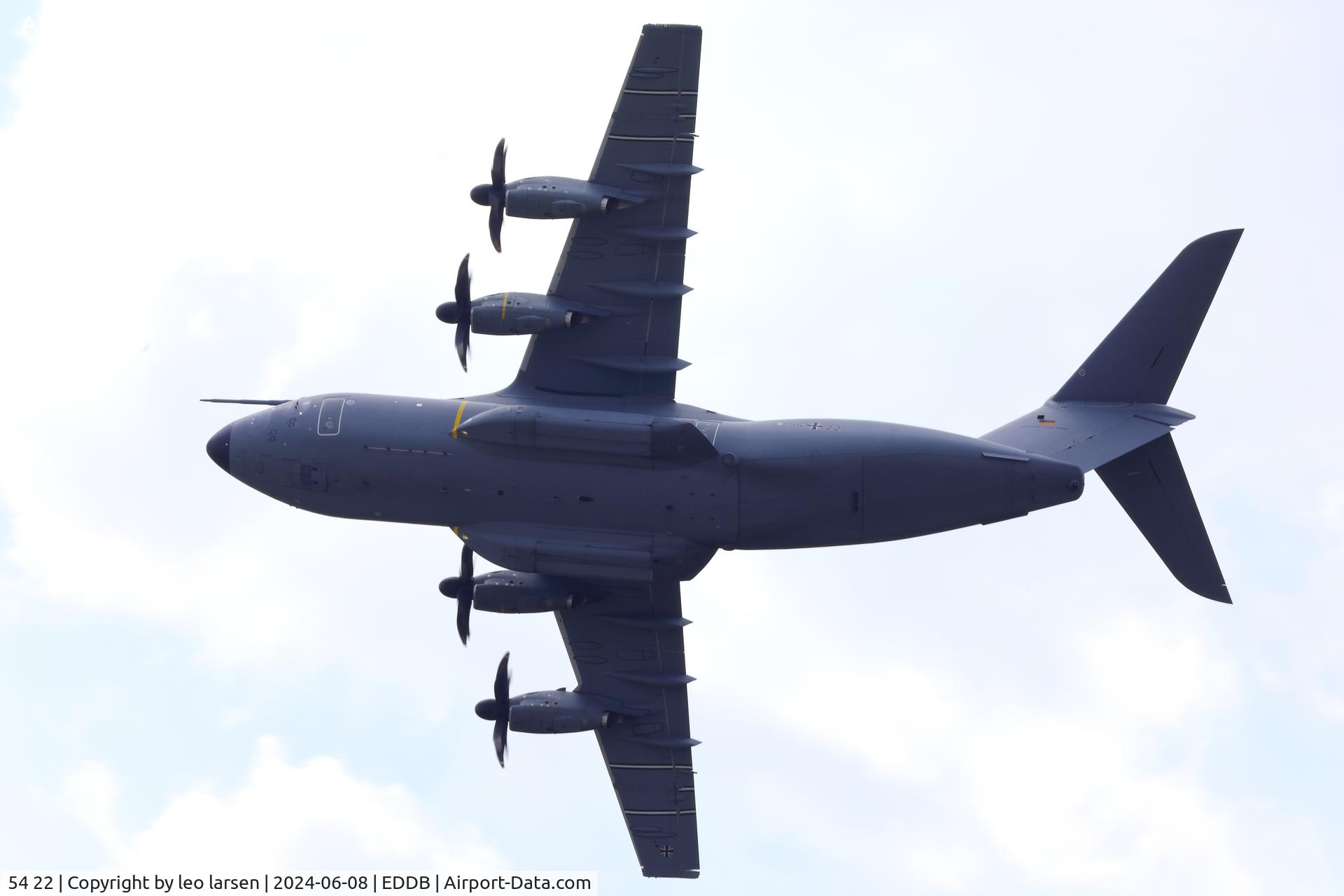 54 22, 2018 Airbus A400M-180 Atlas C/N 081, Berlin ILA 8.6.2023