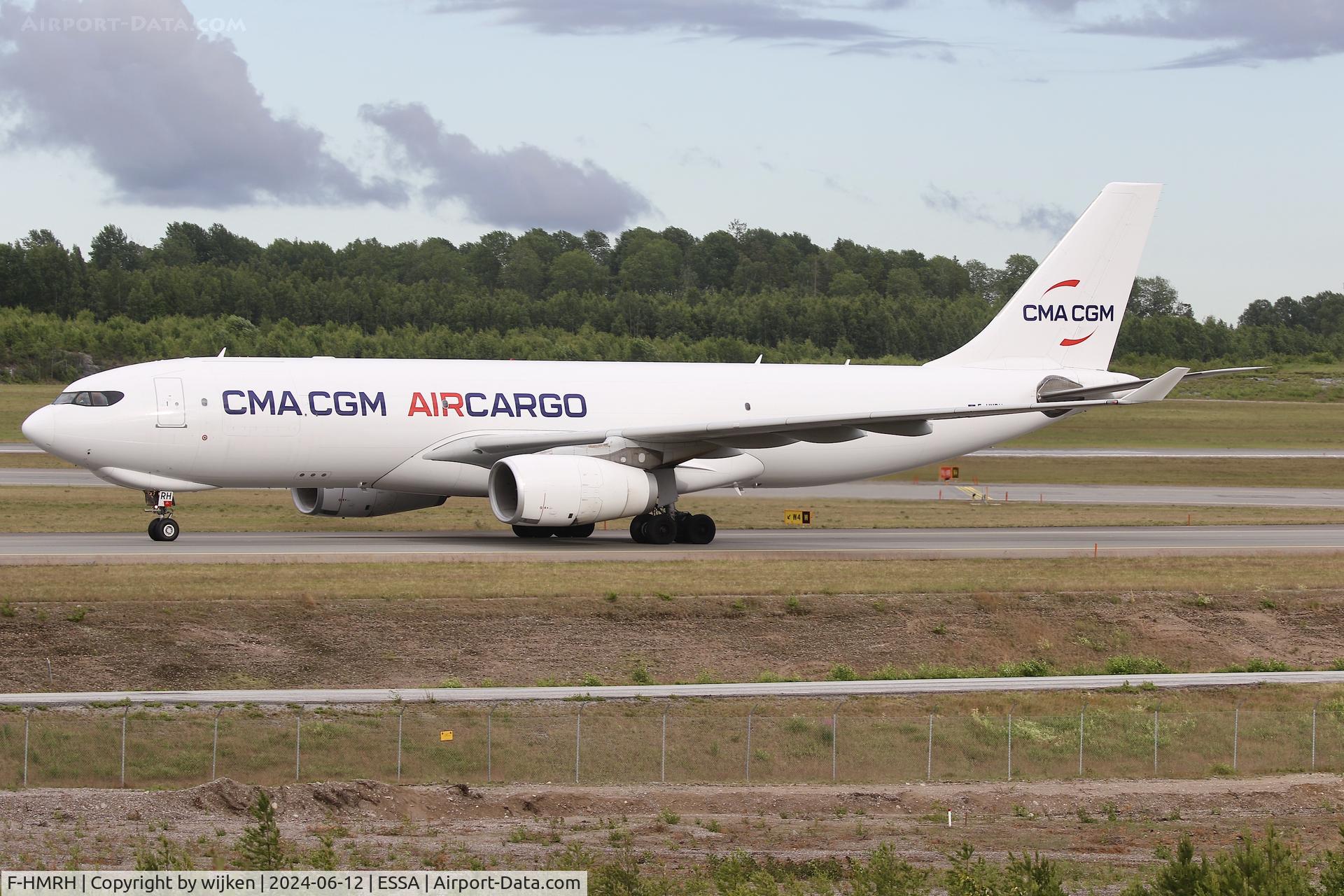 F-HMRH, 2016 Airbus A330-243F C/N 1708, Twy W