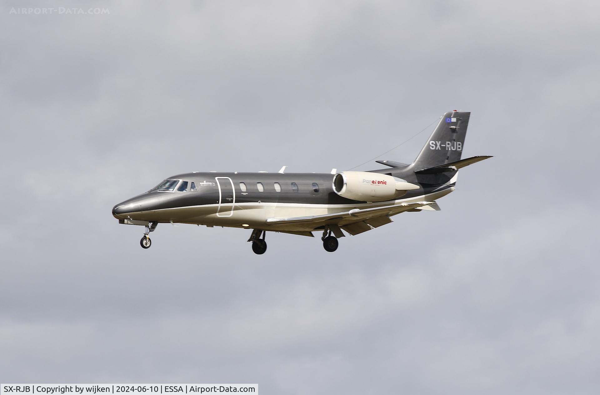 SX-RJB, 2007 Cessna 560XL Citation Excel C/N 560-5701, Rwy 26