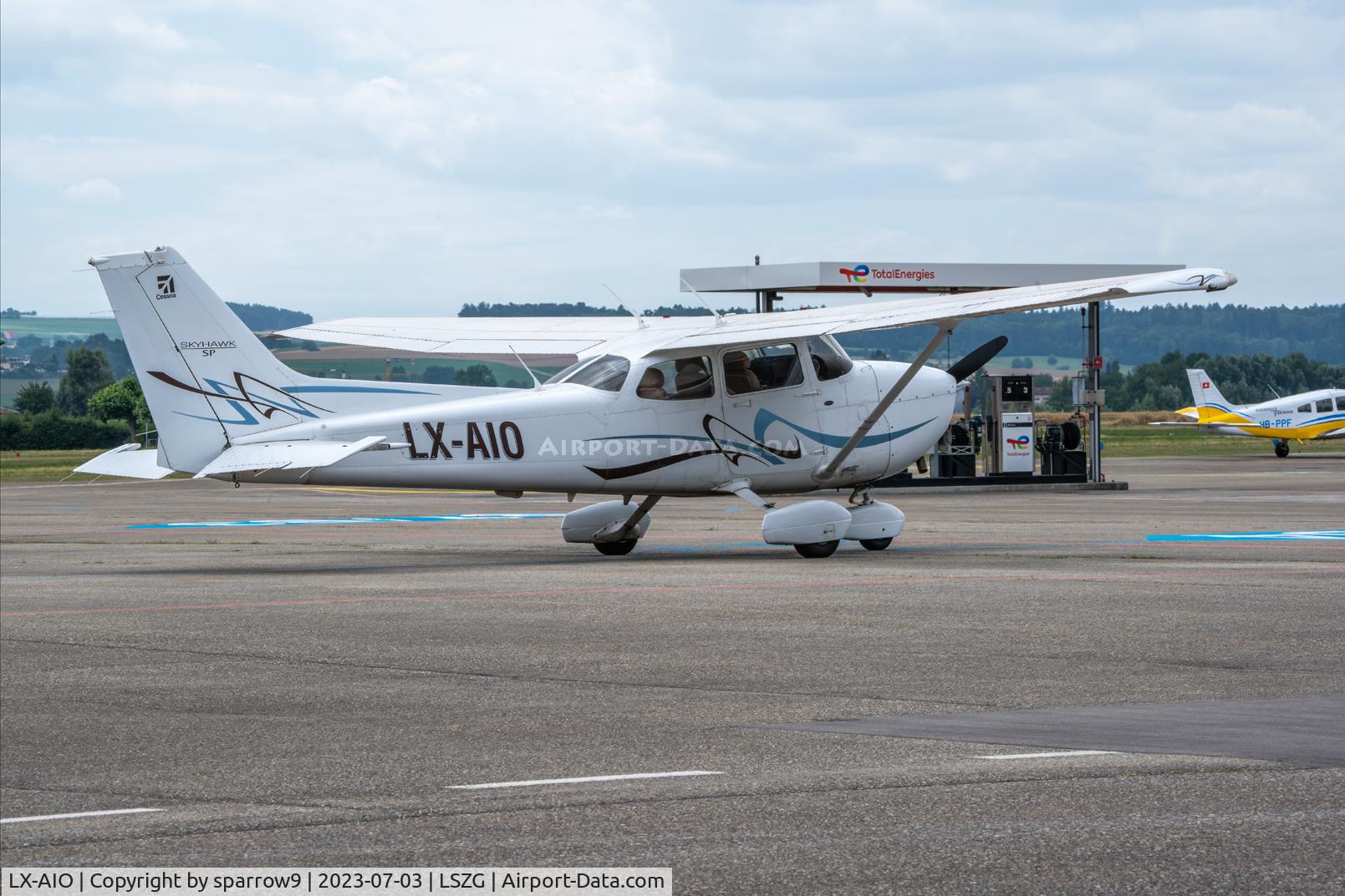 LX-AIO, Cessna 172S SP C/N 172S10722, Visiting Grenchen