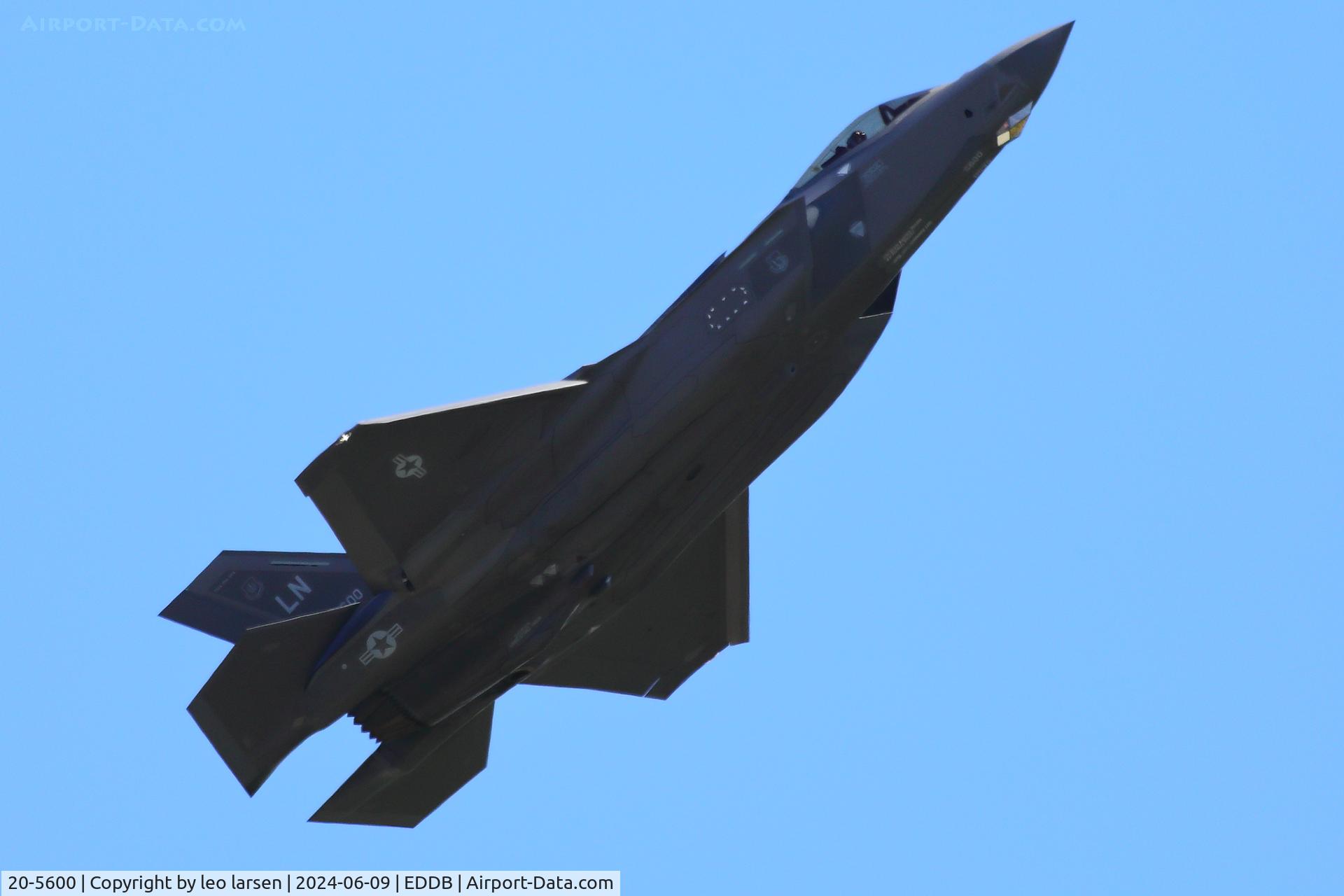 20-5600, Lockheed Martin F-35A Lightning II C/N AF-360, Berlin ILA 9.6.2024