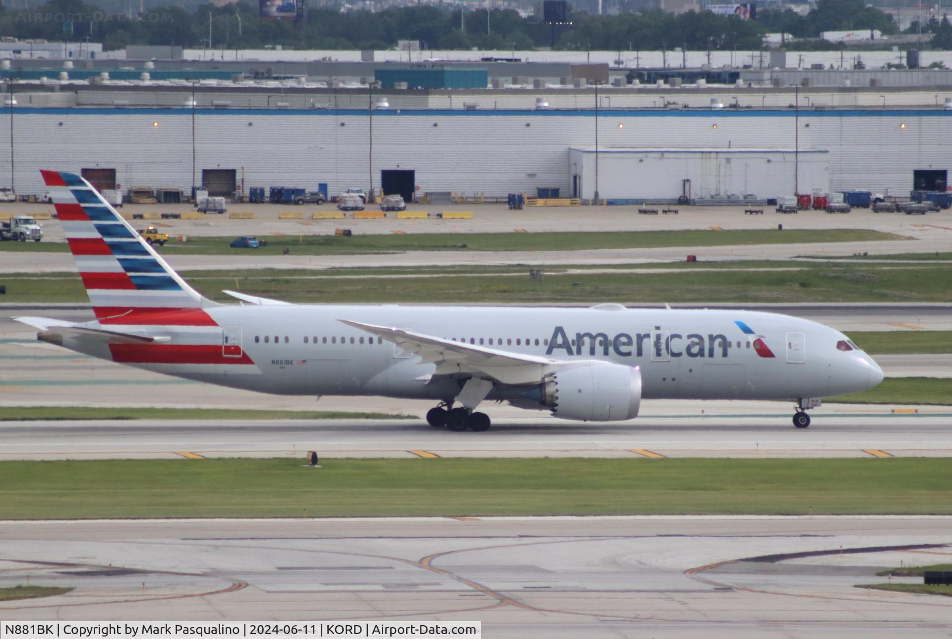 N881BK, 2021 Boeing 787-8 Dreamliner Dreamliner C/N 66001, Boeing 787-8 Dreamliner