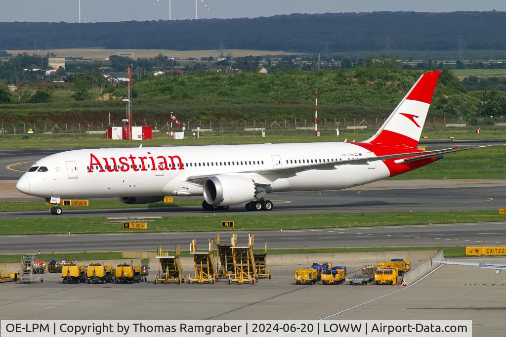 OE-LPM, 2019 Boeing 787-9 Dreamliner C/N 62736, Austrian Airlines Boeing 787-9 Dreamliner
