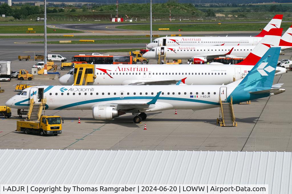 I-ADJR, 2012 Embraer 195LR (ERJ-190-200LR) C/N 19000595, Air Dolomiti Embraer 195LR