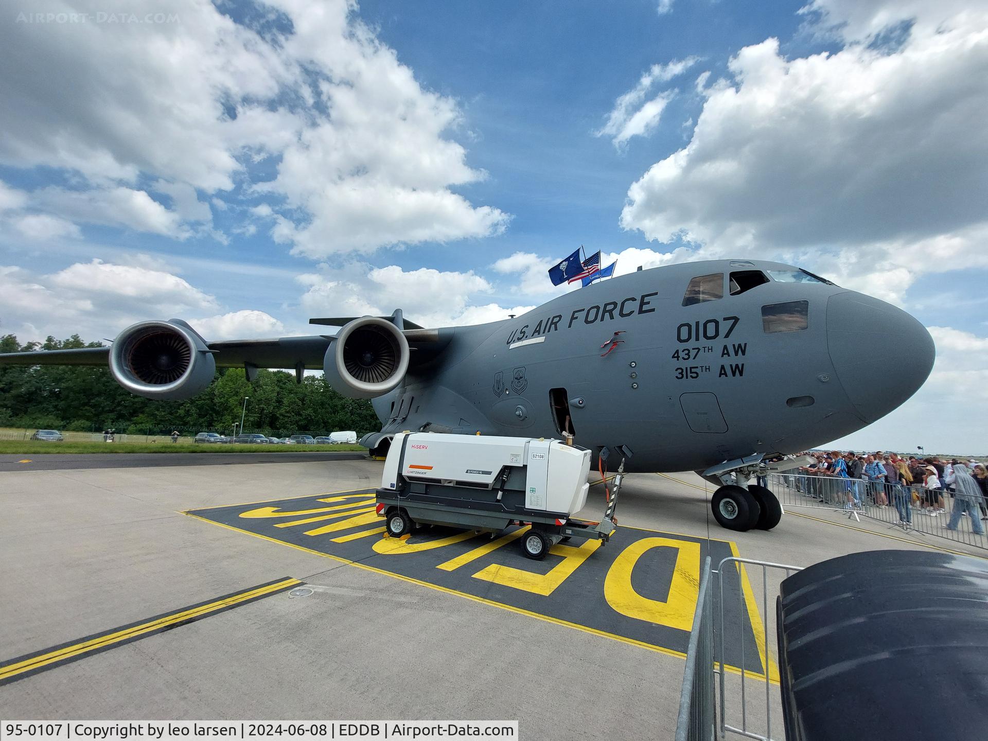 95-0107, 1995 McDonnell Douglas C-17A Globemaster III C/N P-32, Berlin ILA 8.6.2024