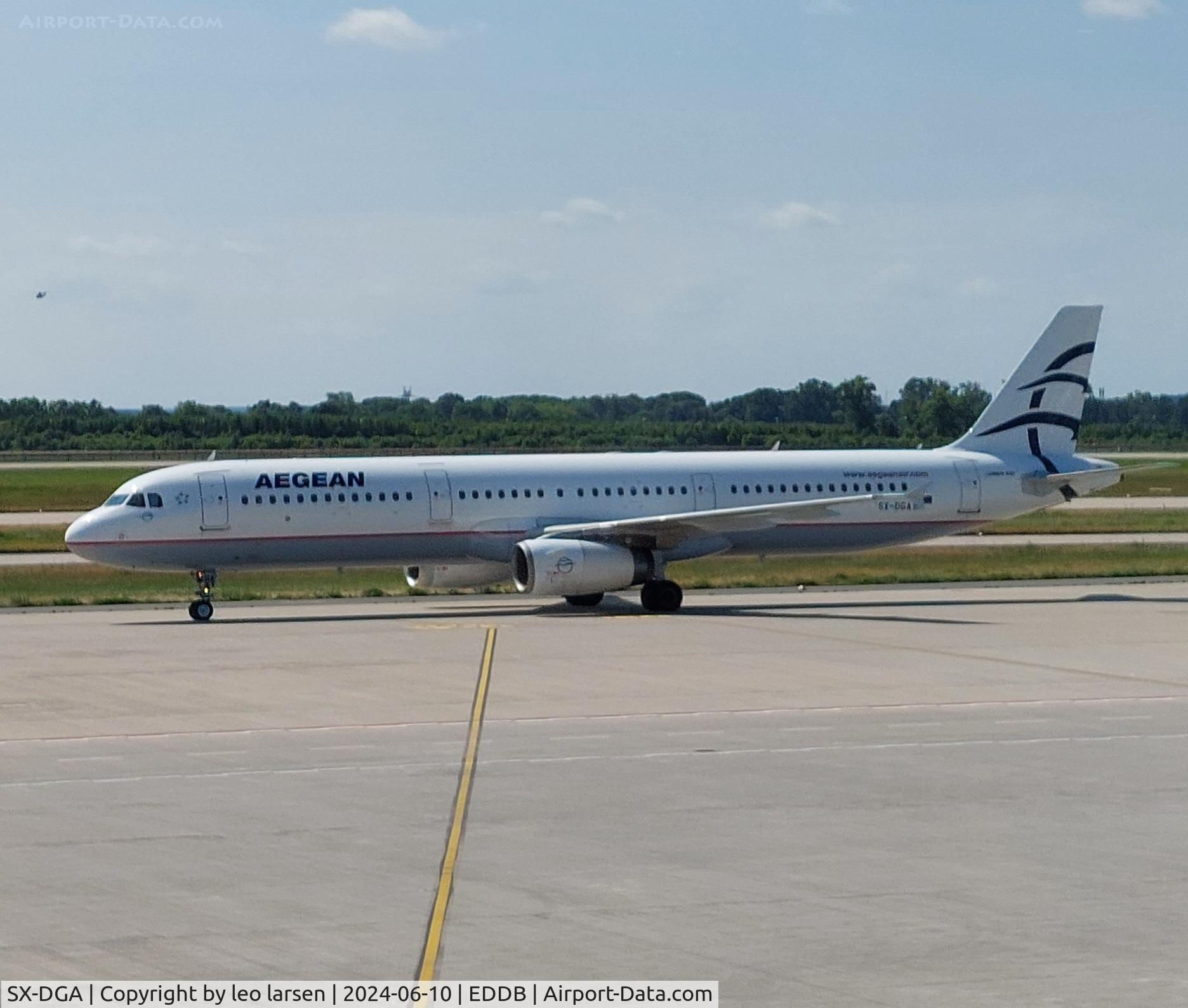 SX-DGA, 2009 Airbus A321-231 C/N 3878, Berlin 10.6.2024