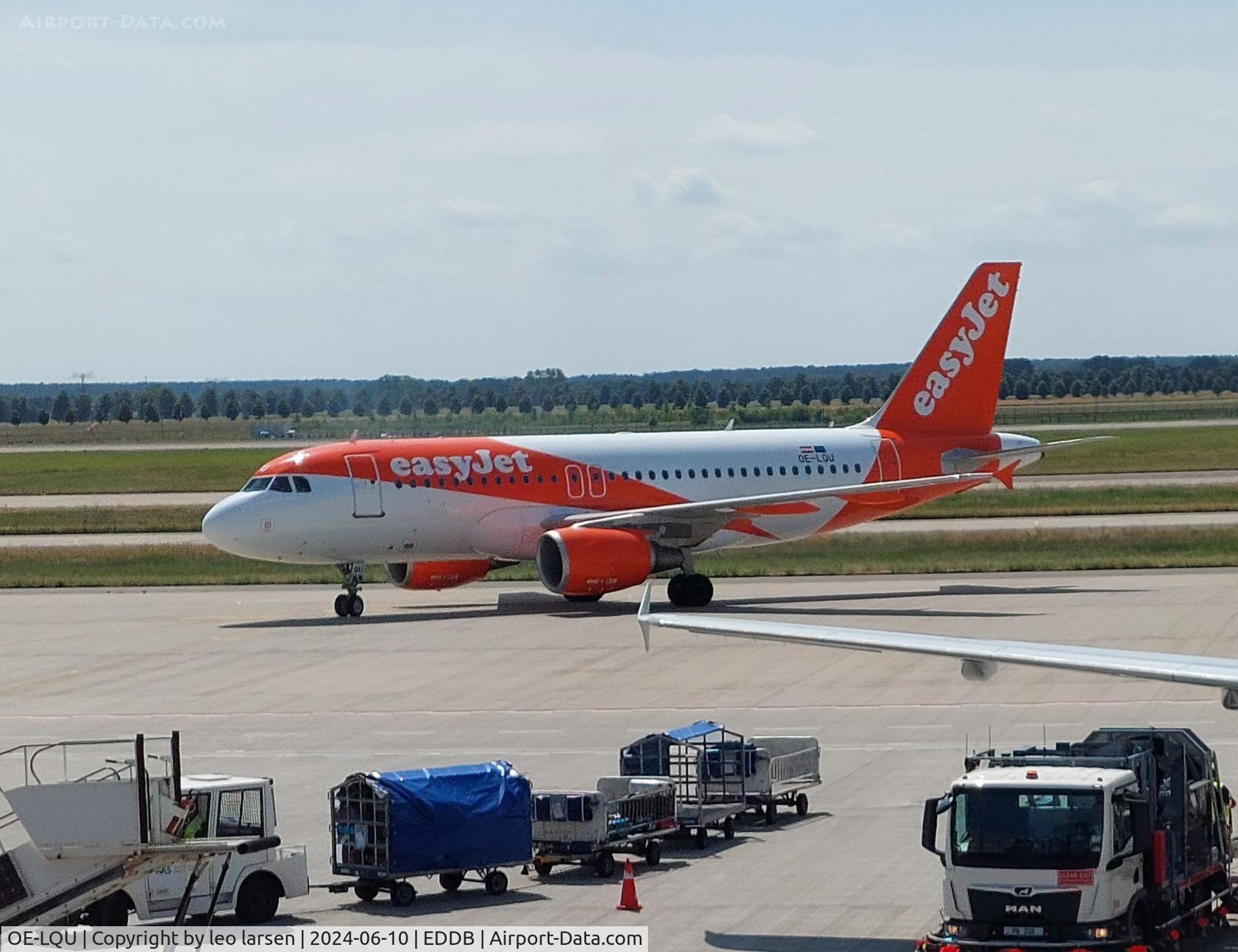 OE-LQU, 2009 Airbus A319-111 C/N 4087, Berlin 10.6.2024.Vores fly hjem til CPH