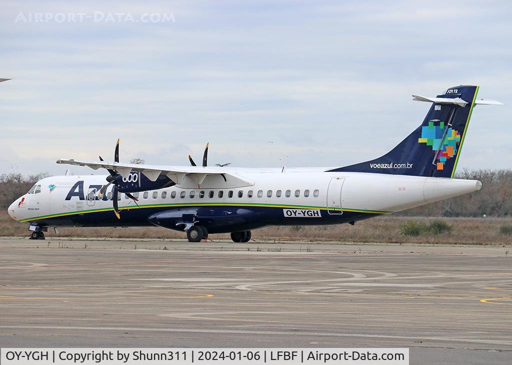 OY-YGH, 2015 ATR 72-600 (72-212A) C/N 1294, Ex. PR-AKG... Parked... For Air Serbia...