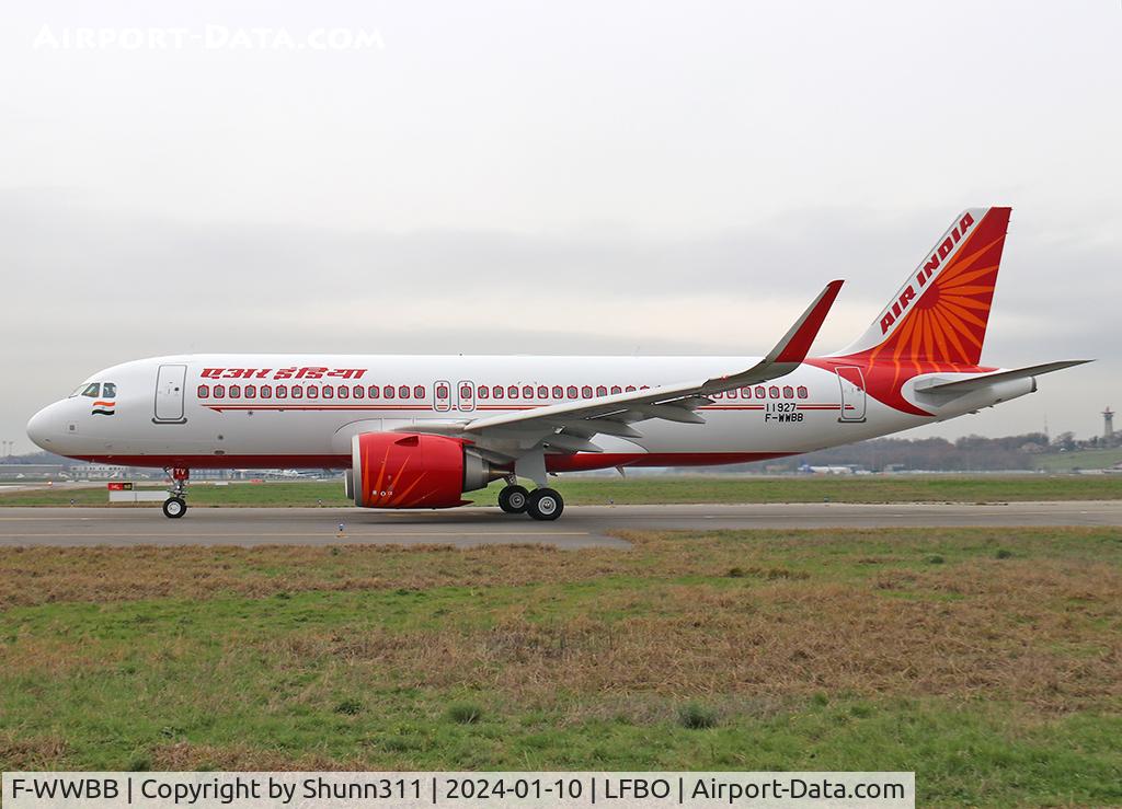F-WWBB, 2023 Airbus A320-251N C/N 11927, C/n 11927 - To be VT-RTV