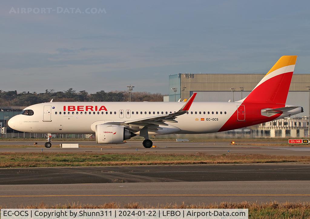 EC-OCS, 2023 Airbus A320-251N C/N 11716, Ready for departure rwy 14L