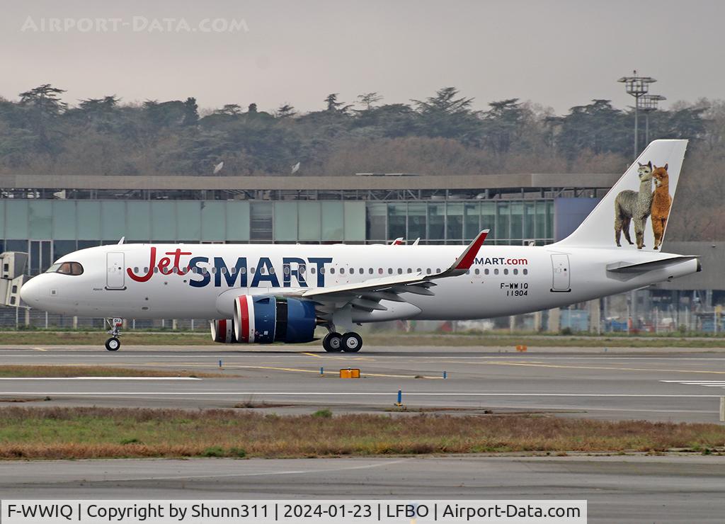 F-WWIQ, 2023 Airbus A320-271N C/N 11904, C/n 11904 - To be CC-DIJ