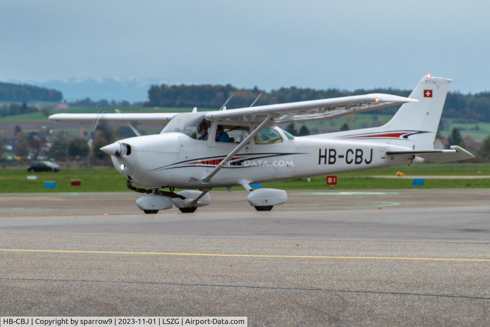 HB-CBJ, 1979 Cessna 172N C/N 17272765, Again at Grenchen