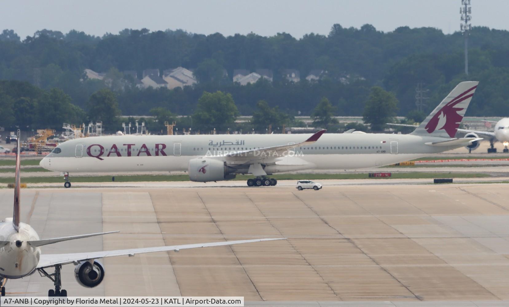 A7-ANB, 2017 Airbus A350-1041 C/N 0102, QTR A35X zx DOH, OTHH - ATL