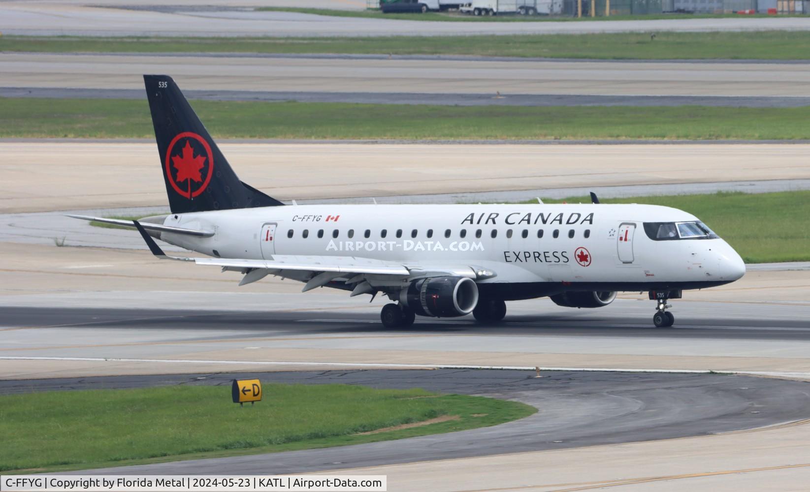 C-FFYG, 2005 Embraer 175SU (ERJ-170-200SU) C/N 17000116, ACA E175 zx CYYZ-ATL