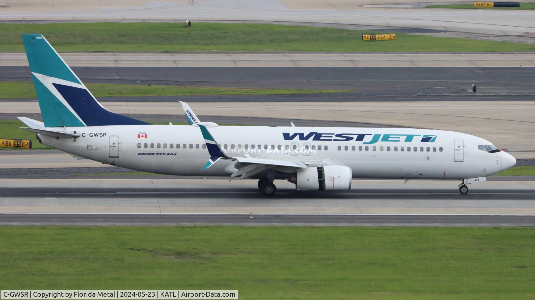 C-GWSR, 2009 Boeing 737-8CT C/N 35288, WJA 738 zx CYYC-ATL