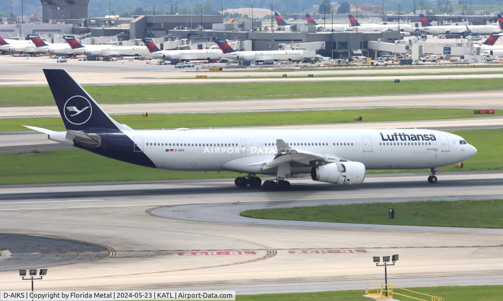 D-AIKS, 2013 Airbus A330-343X C/N 1497, DLH A333 zx FRA /EDDF - ATL