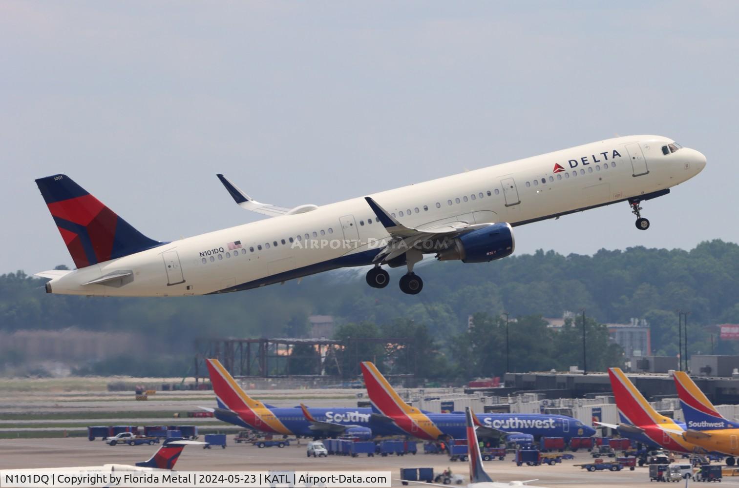N101DQ, 2020 Airbus A321-211 C/N 9409, DAL A321 zx ATL-SAN