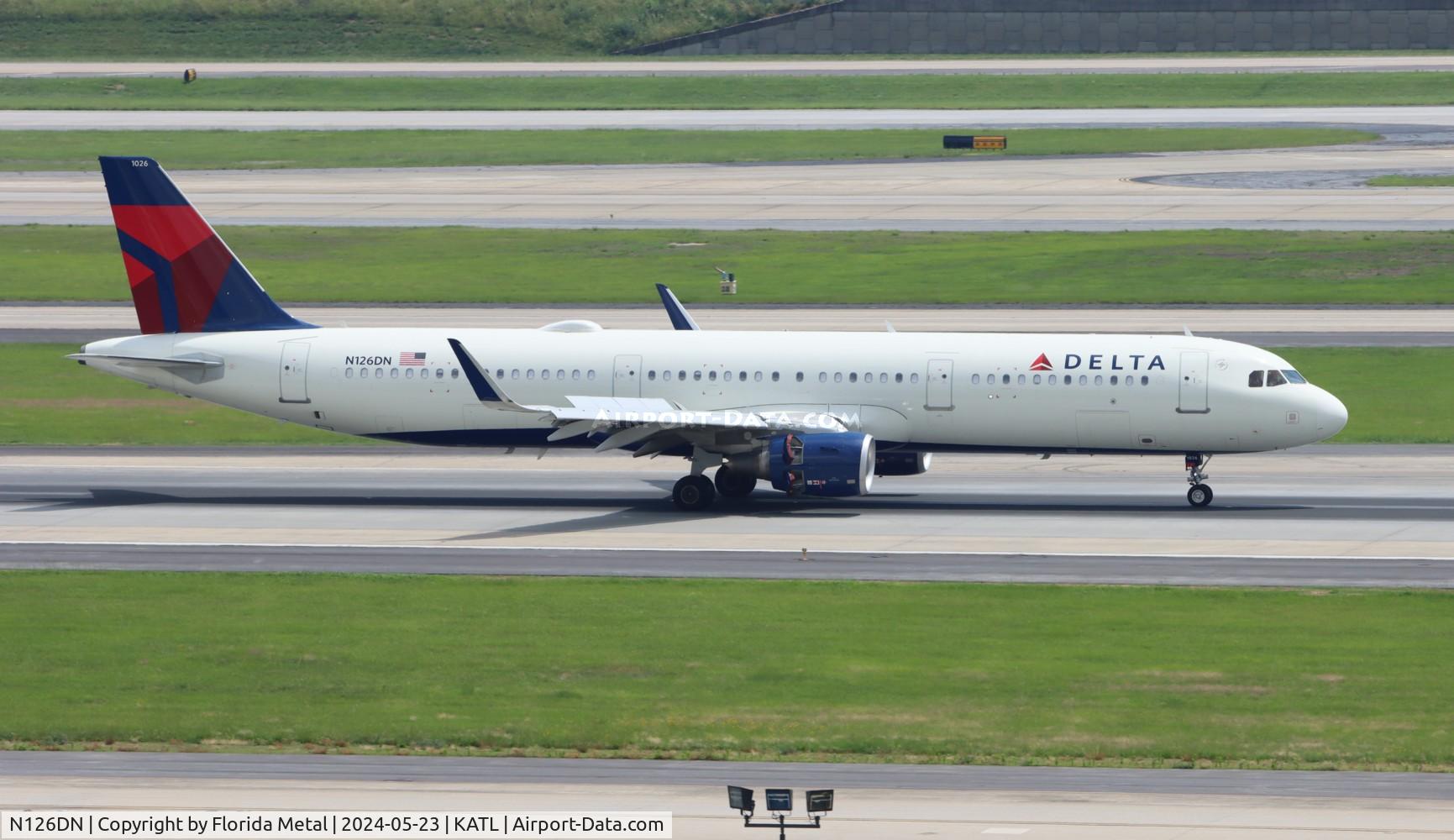 N126DN, 2021 Airbus A321-211 C/N 10297, DAL A321 zx BOS-ATL