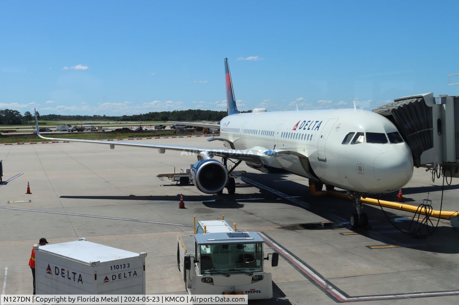 N127DN, 2021 Airbus A321-211 C/N 10236, DAL A321 zx BOS-MCO