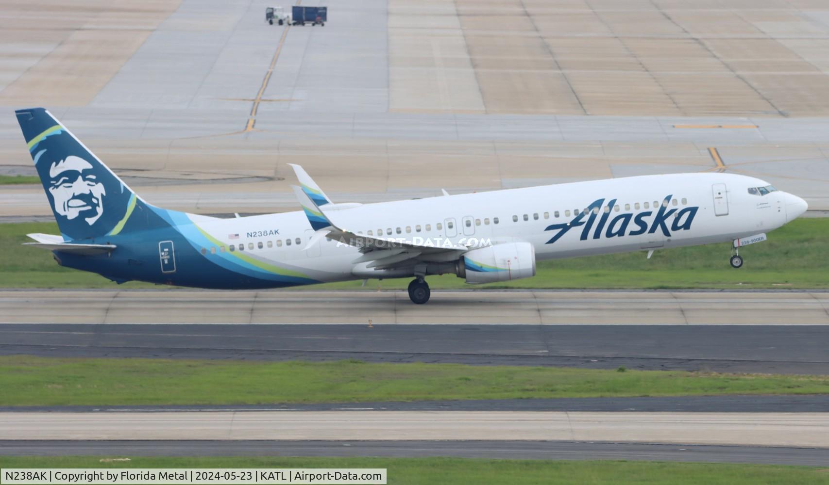 N238AK, 2016 Boeing 737-990/ER C/N 62681, ASA 739 zx ATL-SEA