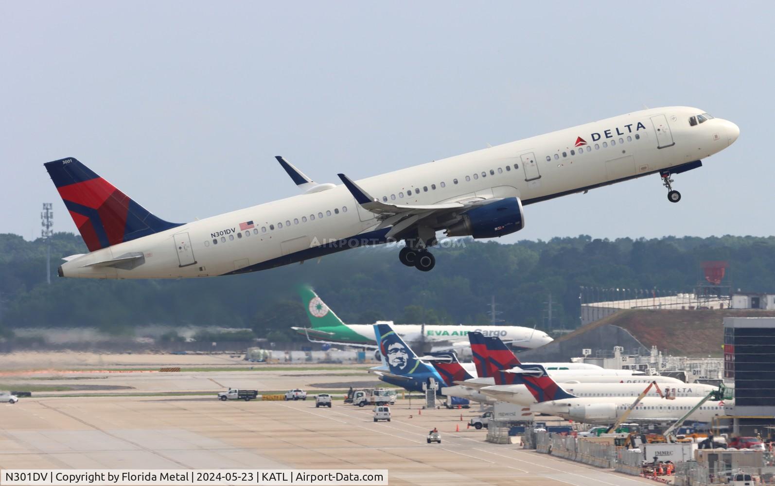 N301DV, 2016 Airbus A321-211 C/N 6923, DAL A321 zx ATL-AUS