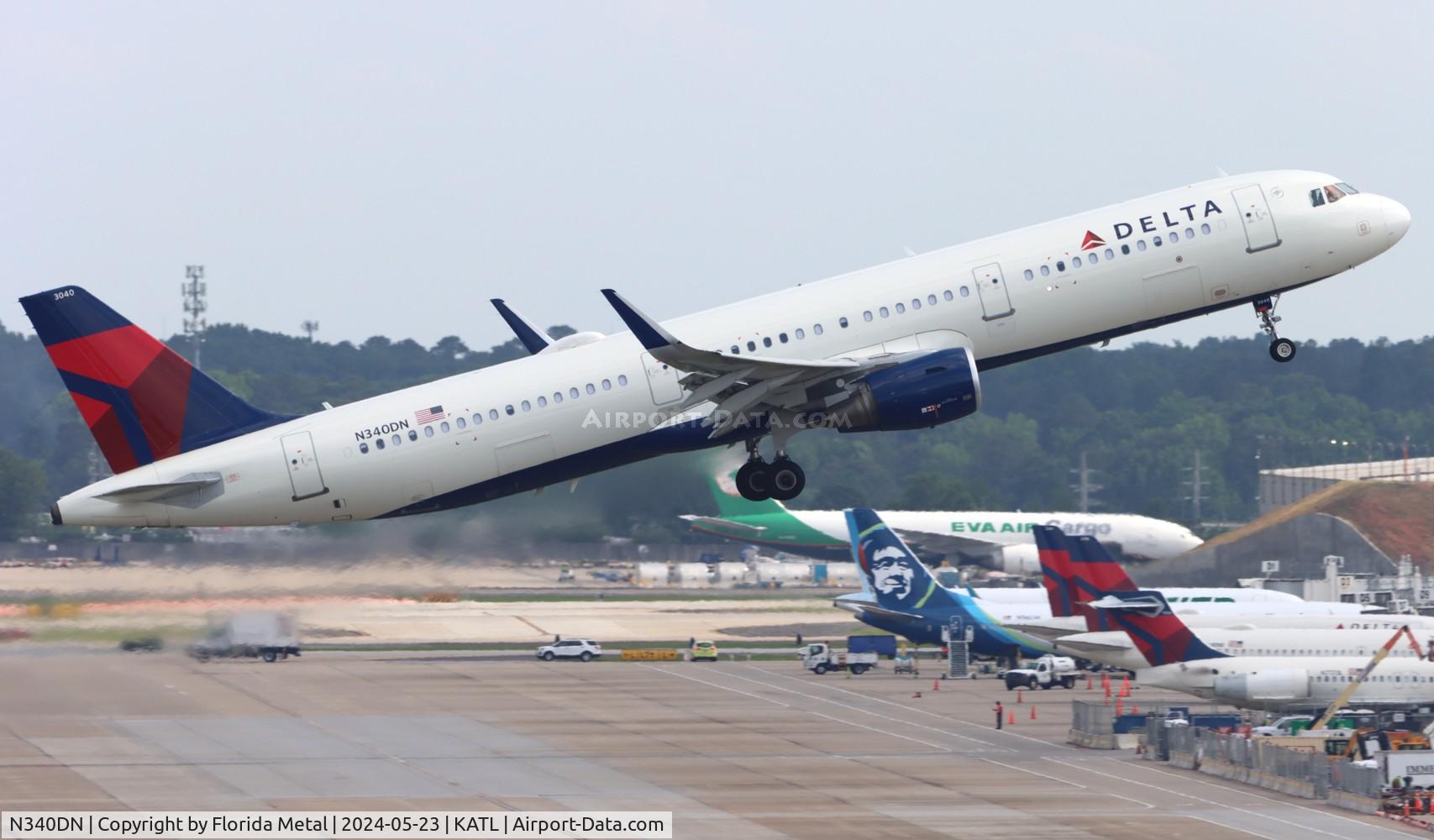 N340DN, 2018 Airbus A321-211 C/N 8180, DAL A321 zx ATL-GRR