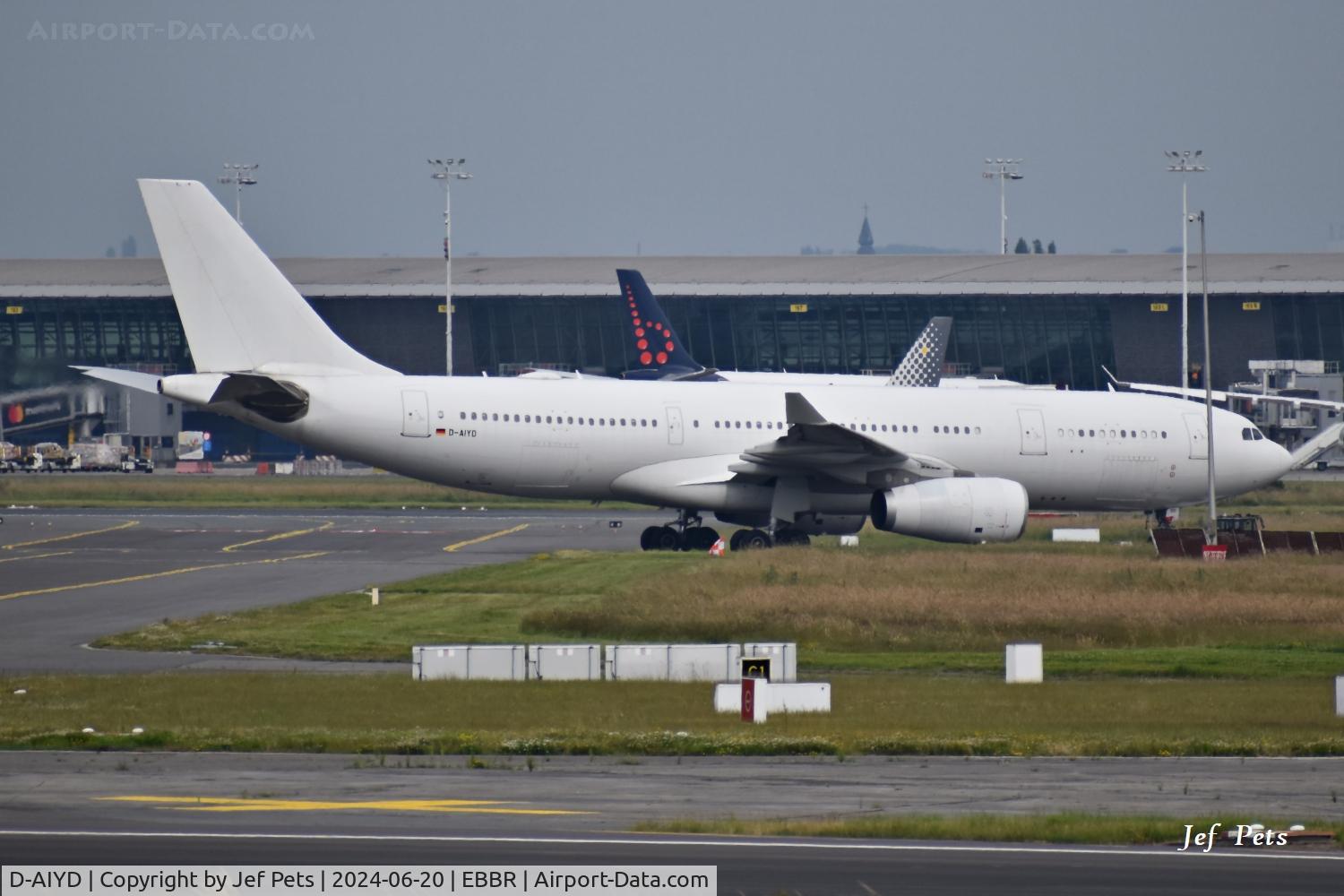 D-AIYD, 2009 Airbus A330-243 C/N 991, D-AIYD  engine test at Brussels Airport.