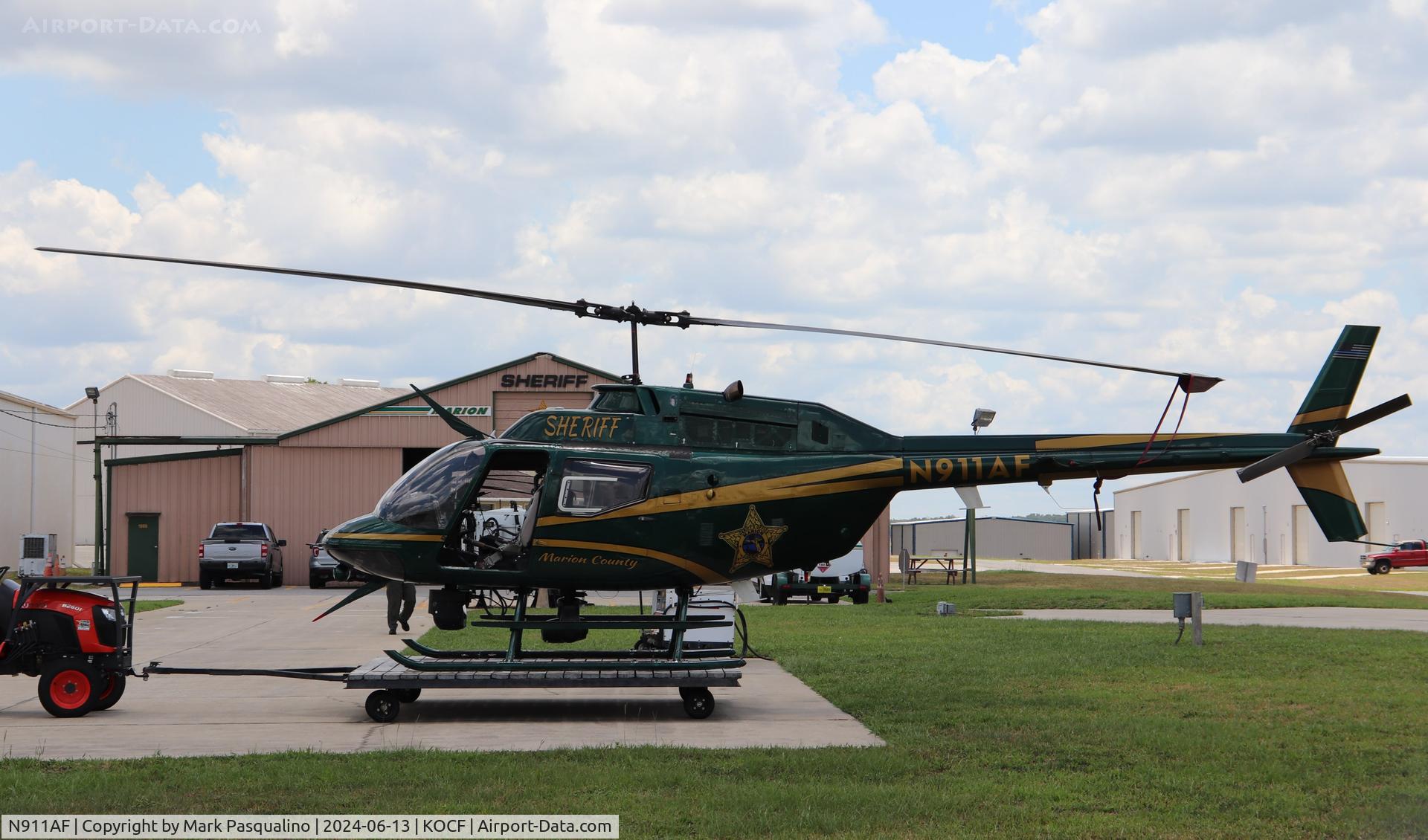 N911AF, Bell 206A JetRanger C/N 72-21347, Bell 206A