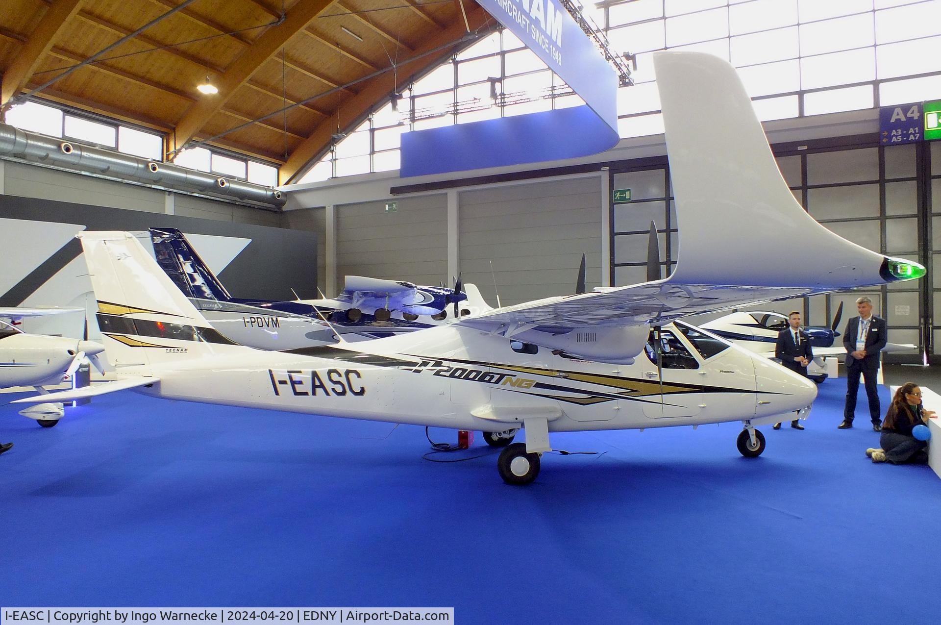 I-EASC, Tecnam P2006T NG C/N 385, Tecnam P2006T NG at the AERO 2024, Friedrichshafen