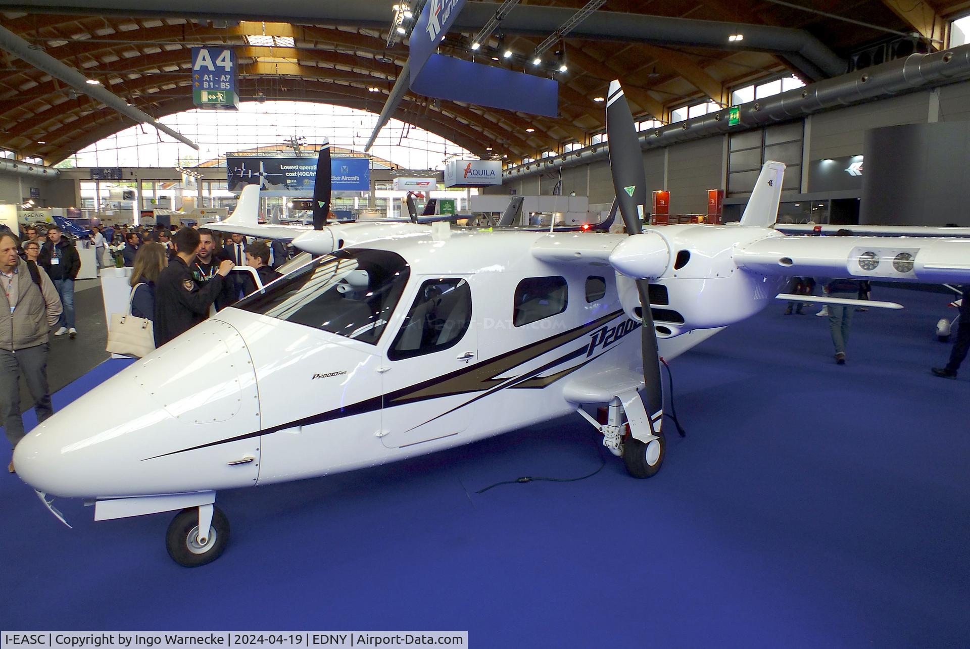 I-EASC, Tecnam P2006T NG C/N 385, Tecnam P2006T NG at the AERO 2024, Friedrichshafen