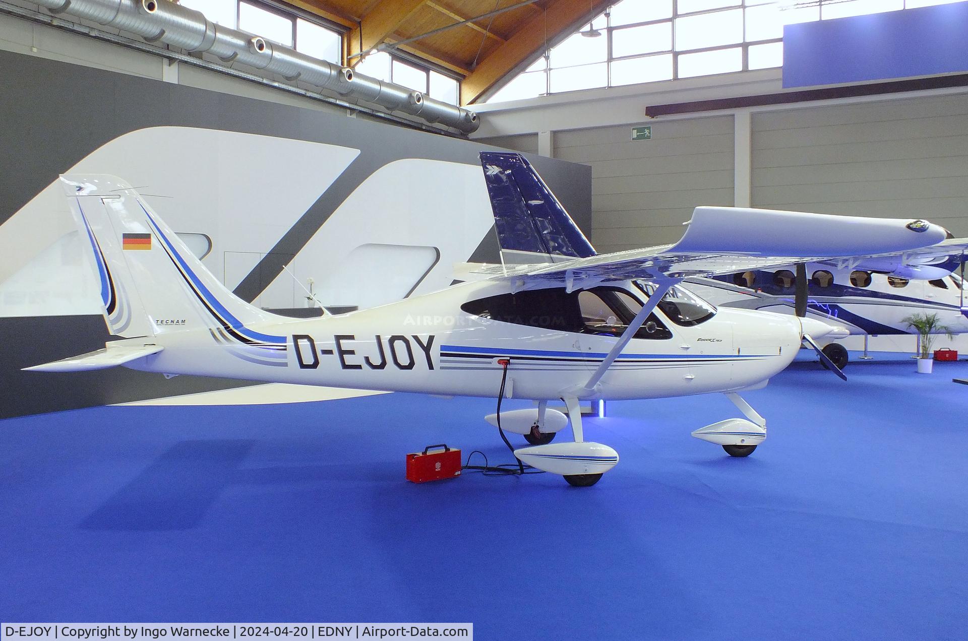 D-EJOY, Tecnam P2008 JC Mk II C/N not found_D-EJOY, Tecnam P2008 JC Mk II at the AERO 2024, Friedrichshafen