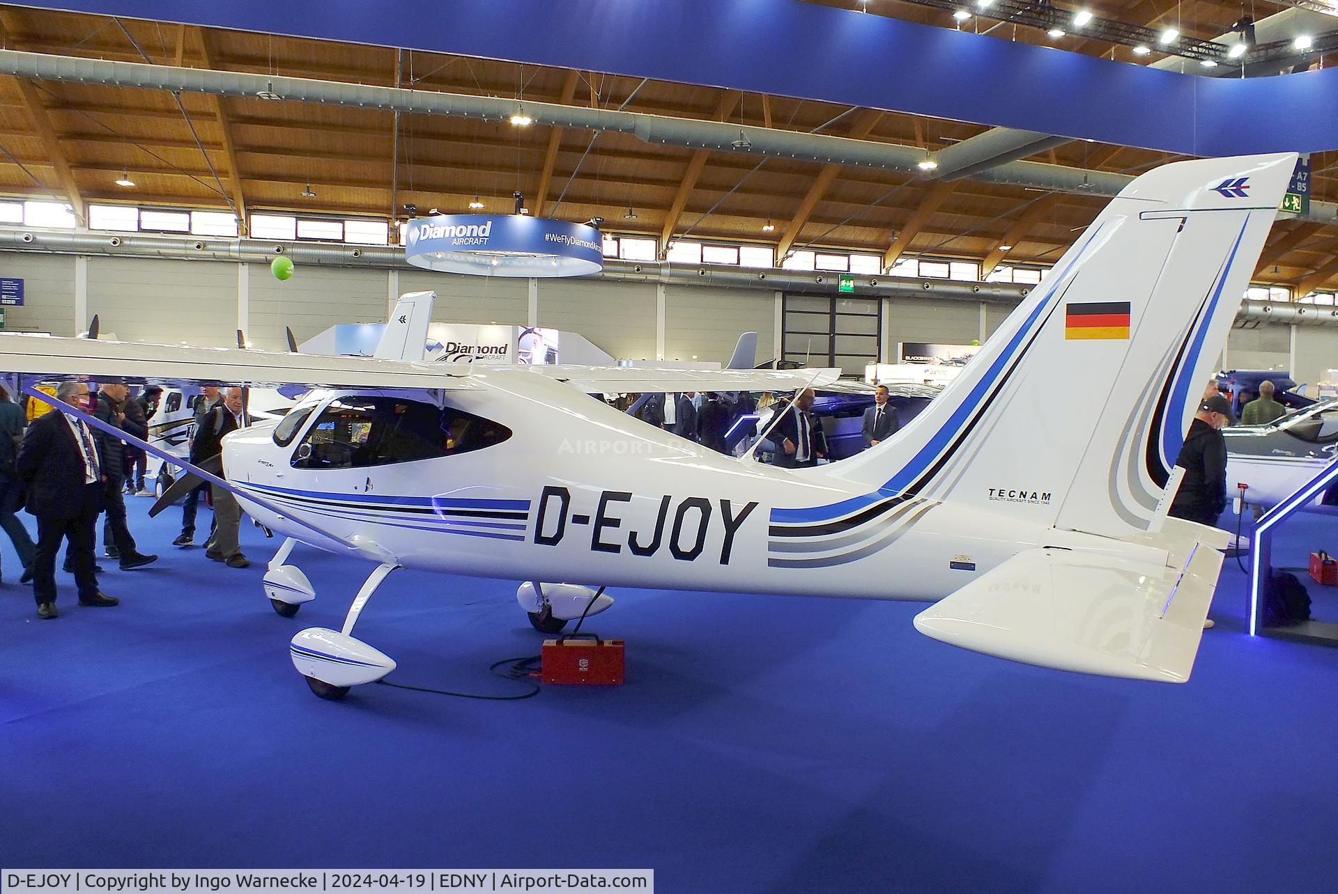 D-EJOY, Tecnam P2008 JC Mk II C/N not found_D-EJOY, Tecnam P2008 JC Mk II at the AERO 2024, Friedrichshafen