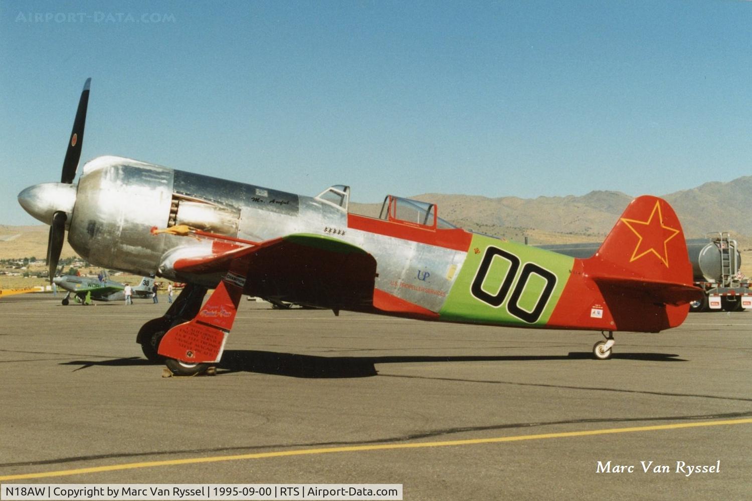 N18AW, 1954 Let C-11 (Yak-11) C/N 25-III-20, Race #00 