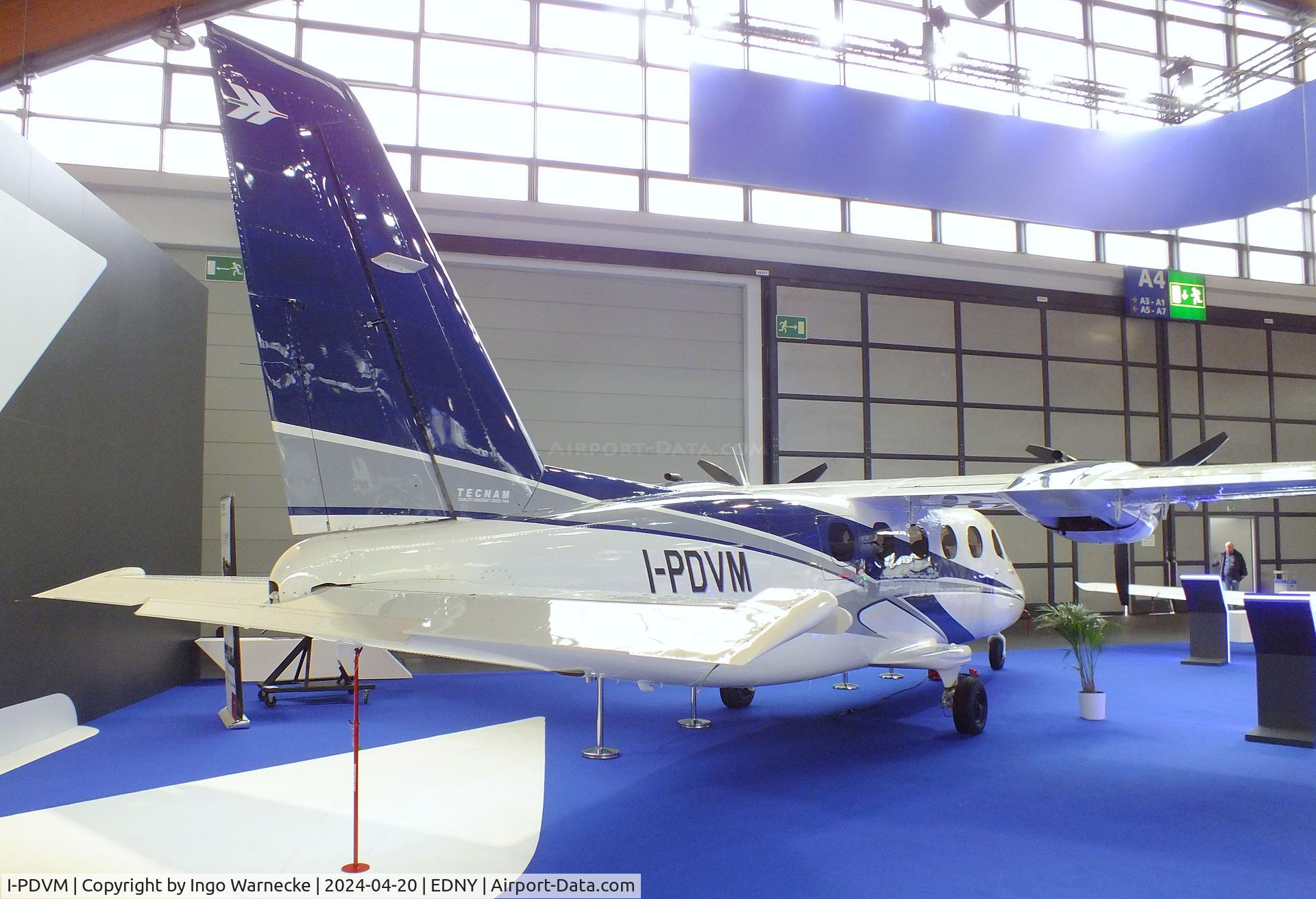 I-PDVM, Tecnam P2012 Traveller C/N 063, Tecnam P2012 Traveller at the AERO 2024, Friedrichshafen