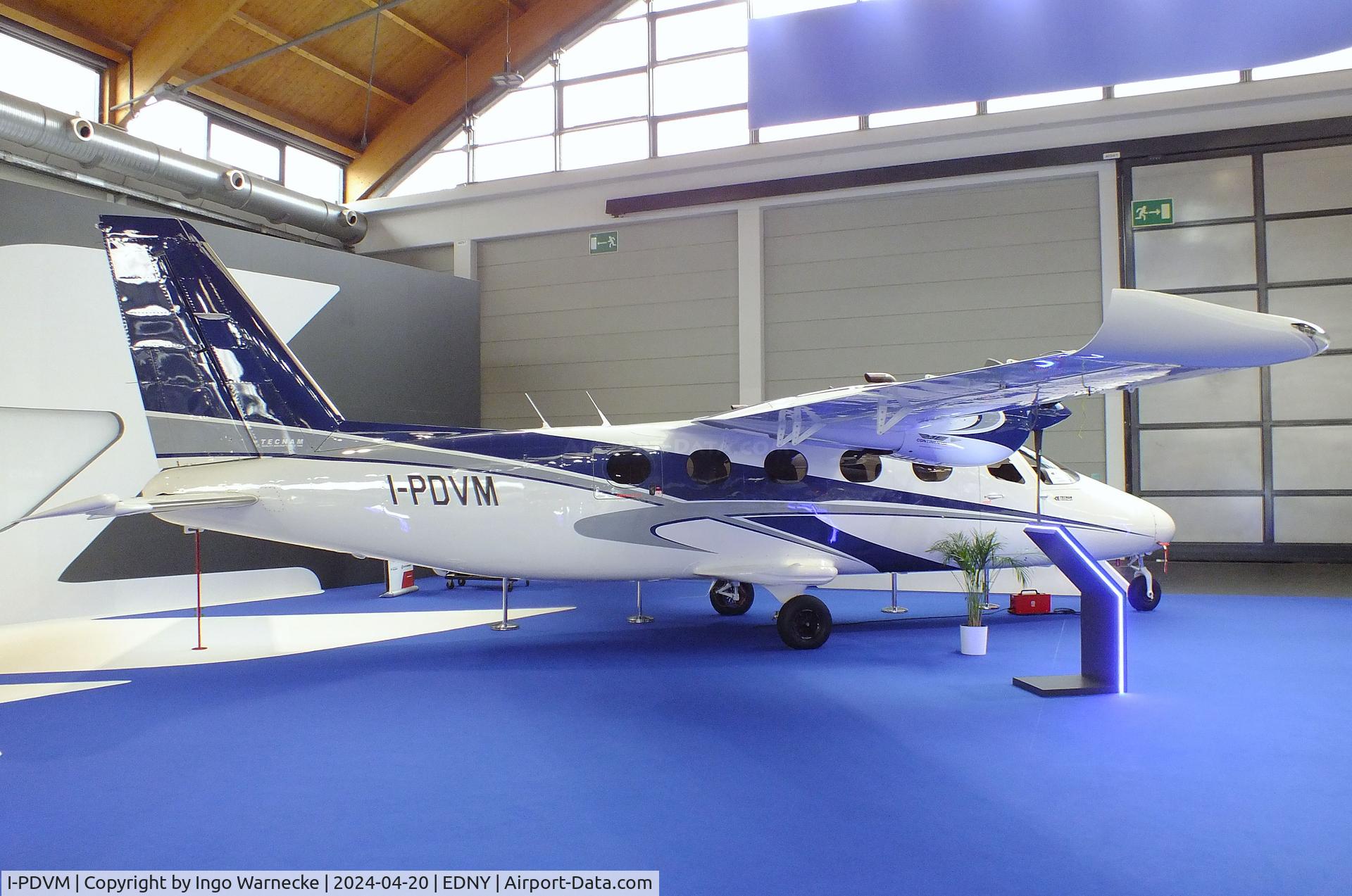 I-PDVM, Tecnam P2012 Traveller C/N 063, Tecnam P2012 Traveller at the AERO 2024, Friedrichshafen