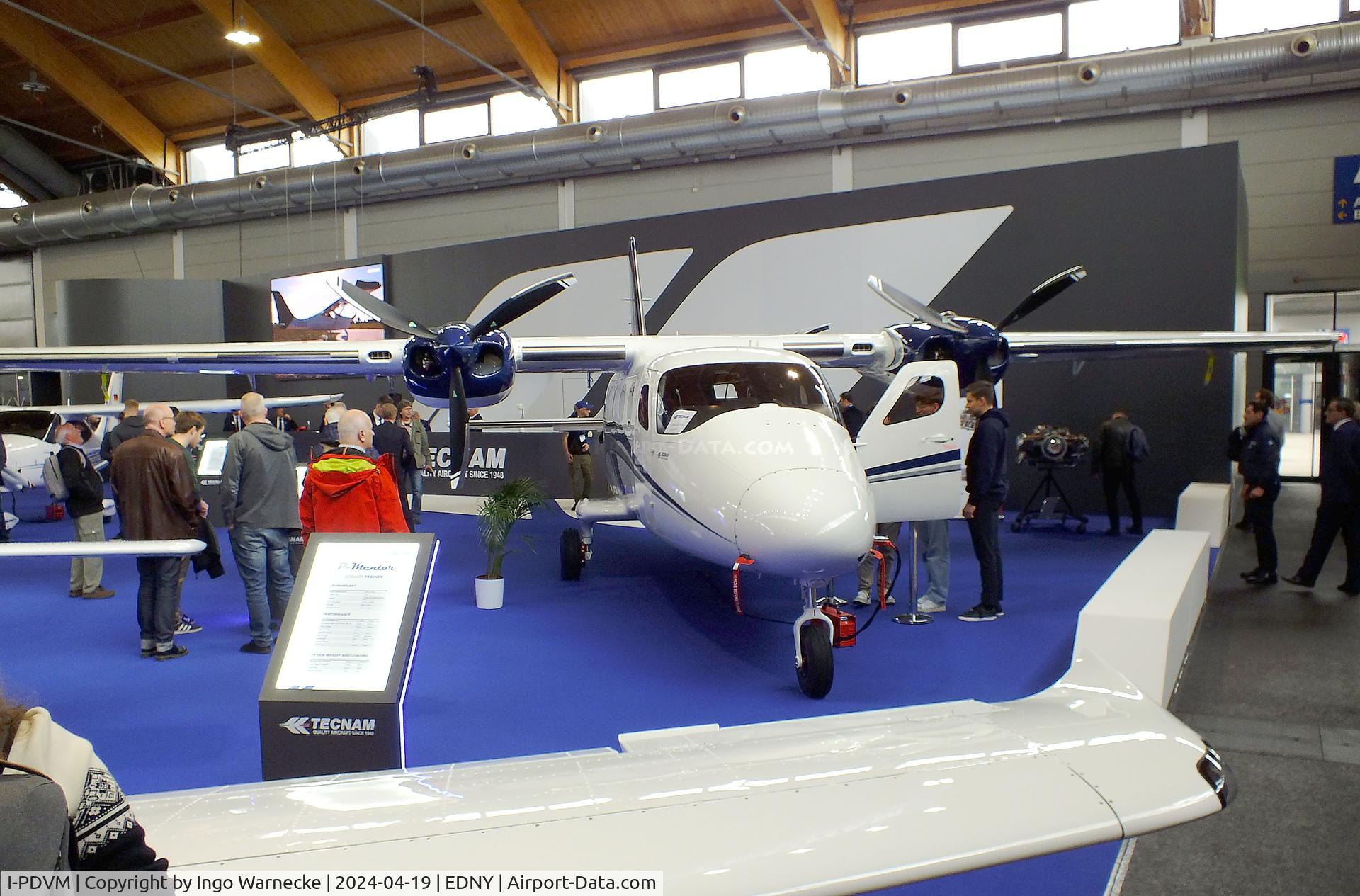 I-PDVM, Tecnam P2012 Traveller C/N 063, Tecnam P2012 Traveller at the AERO 2024, Friedrichshafen